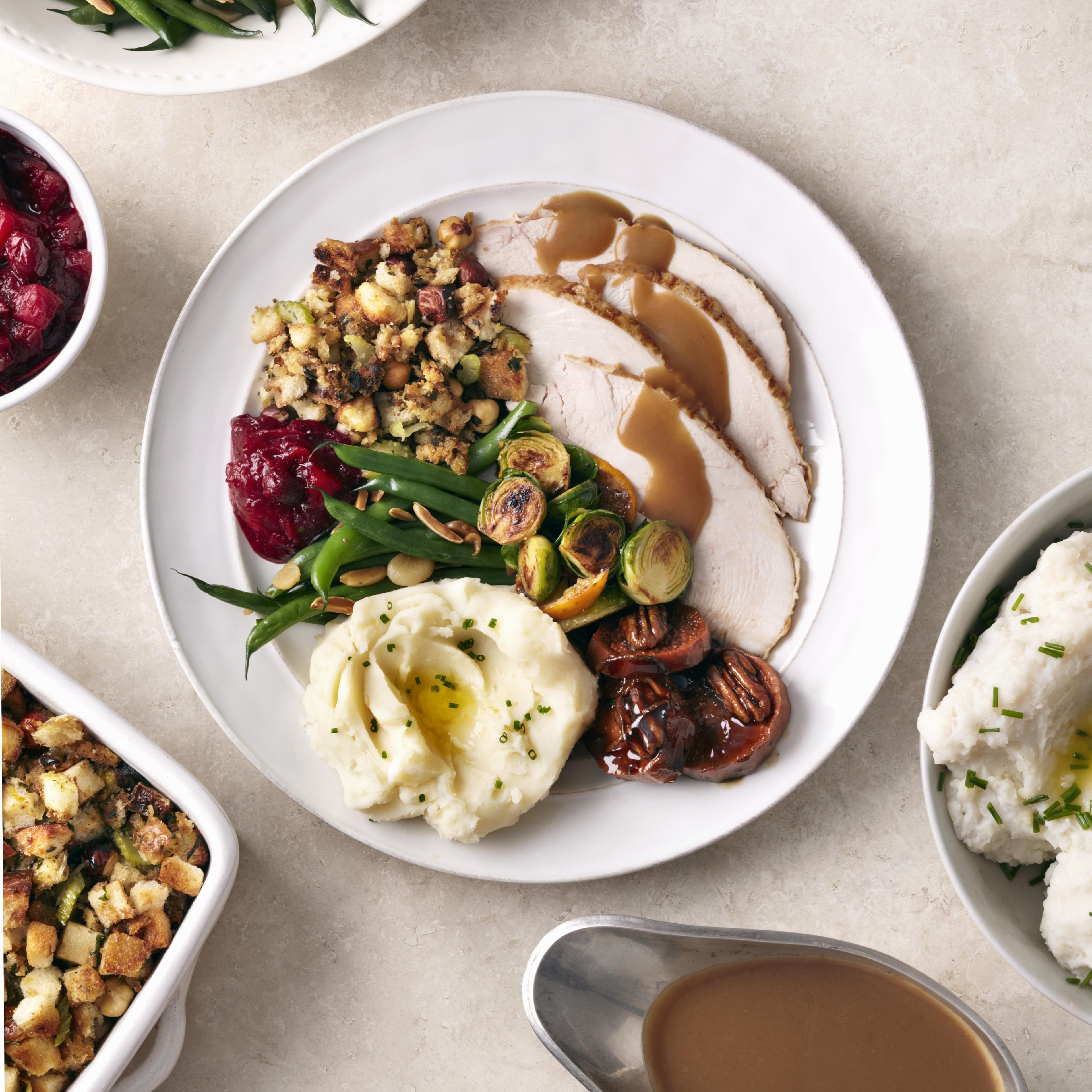 Thanksgiving plate