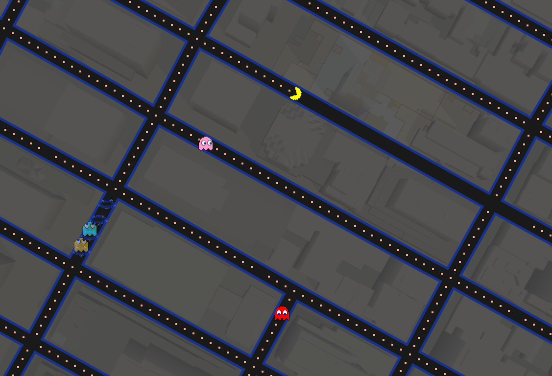 Google Maps Pac-Man
