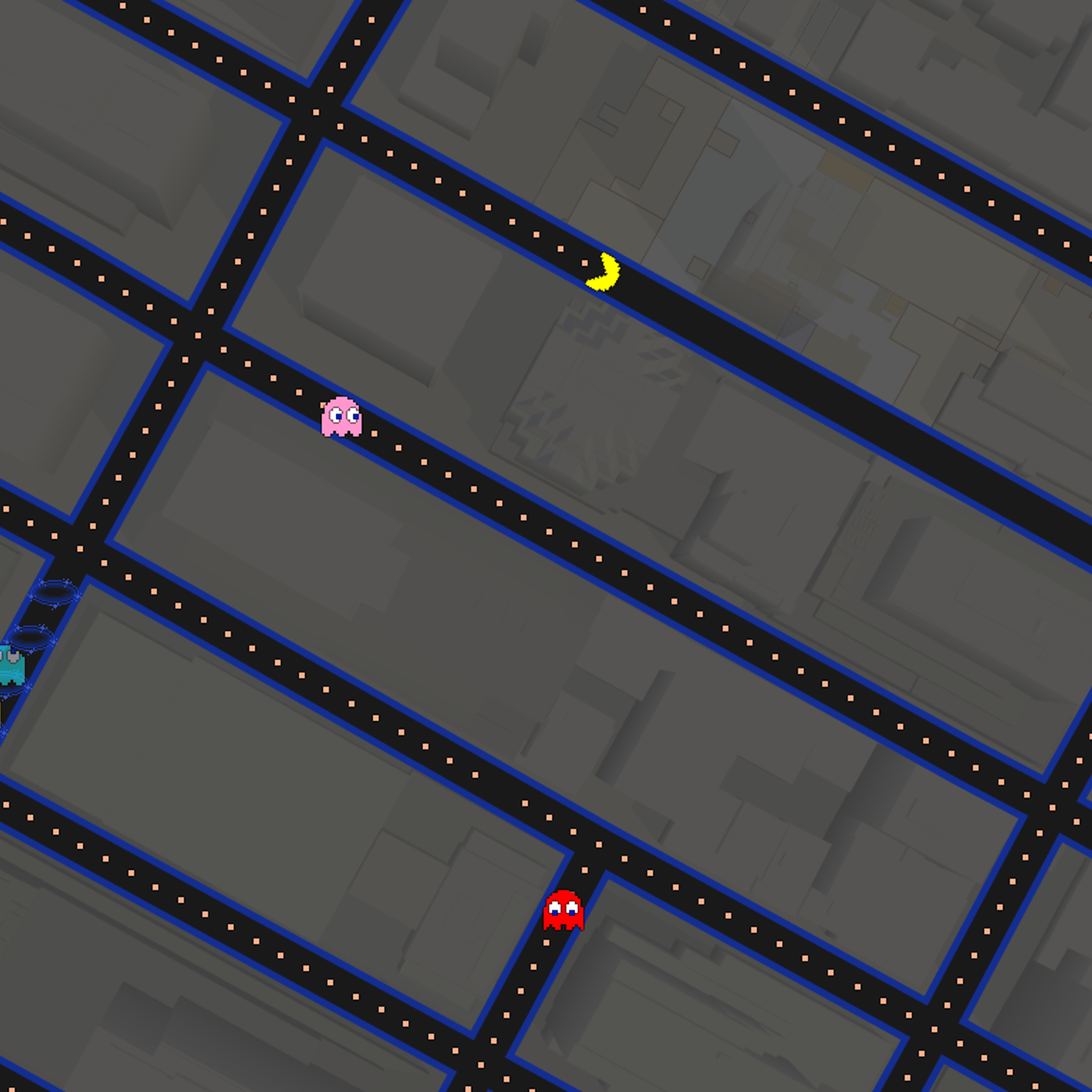 Google Maps Pac-Man