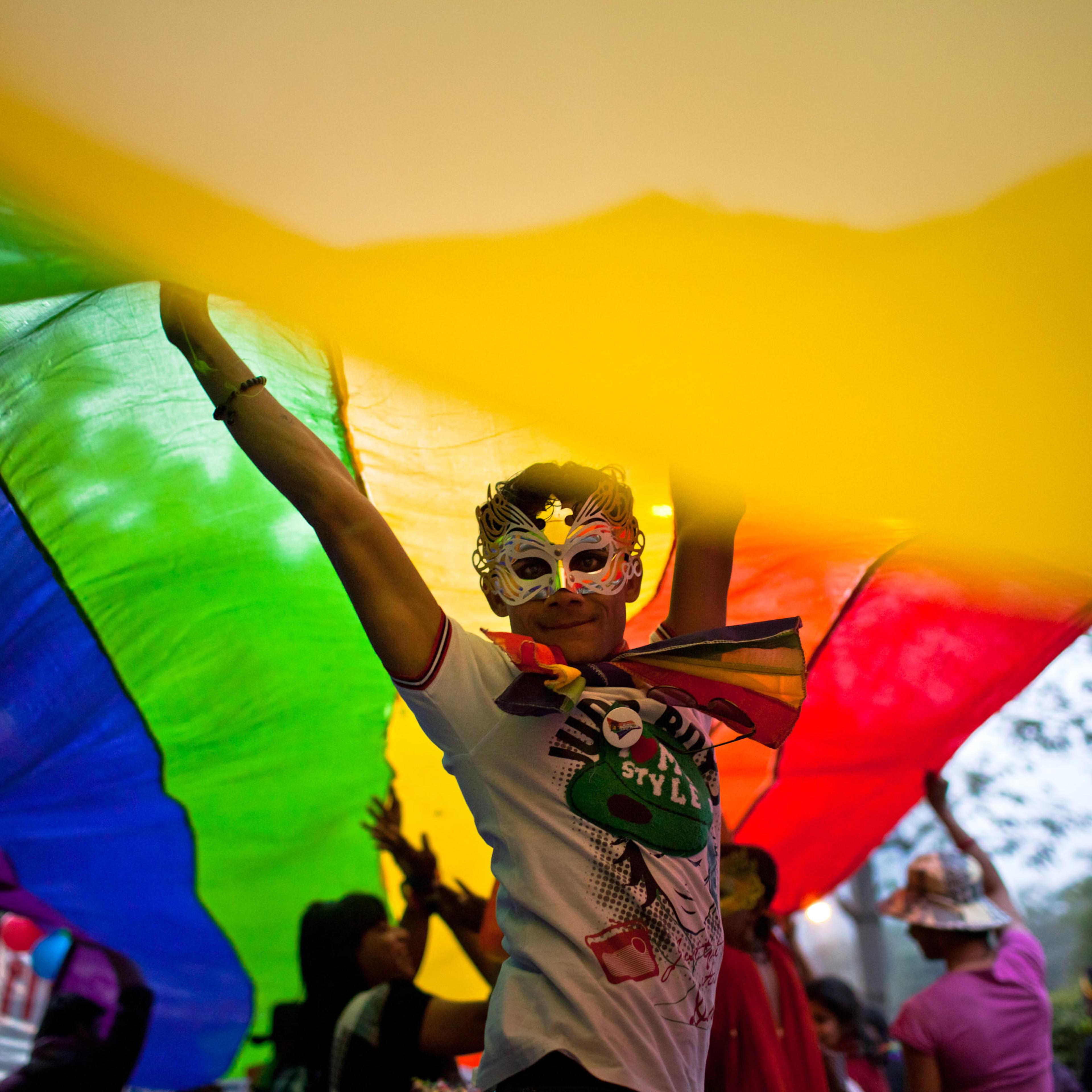 Indias LGBT Community Celebrates 4th Queer Pride March