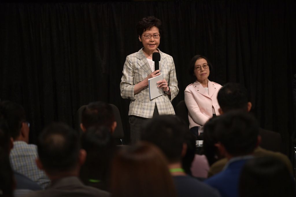HONG KONG-CHINA-politics-unrest-CRIME