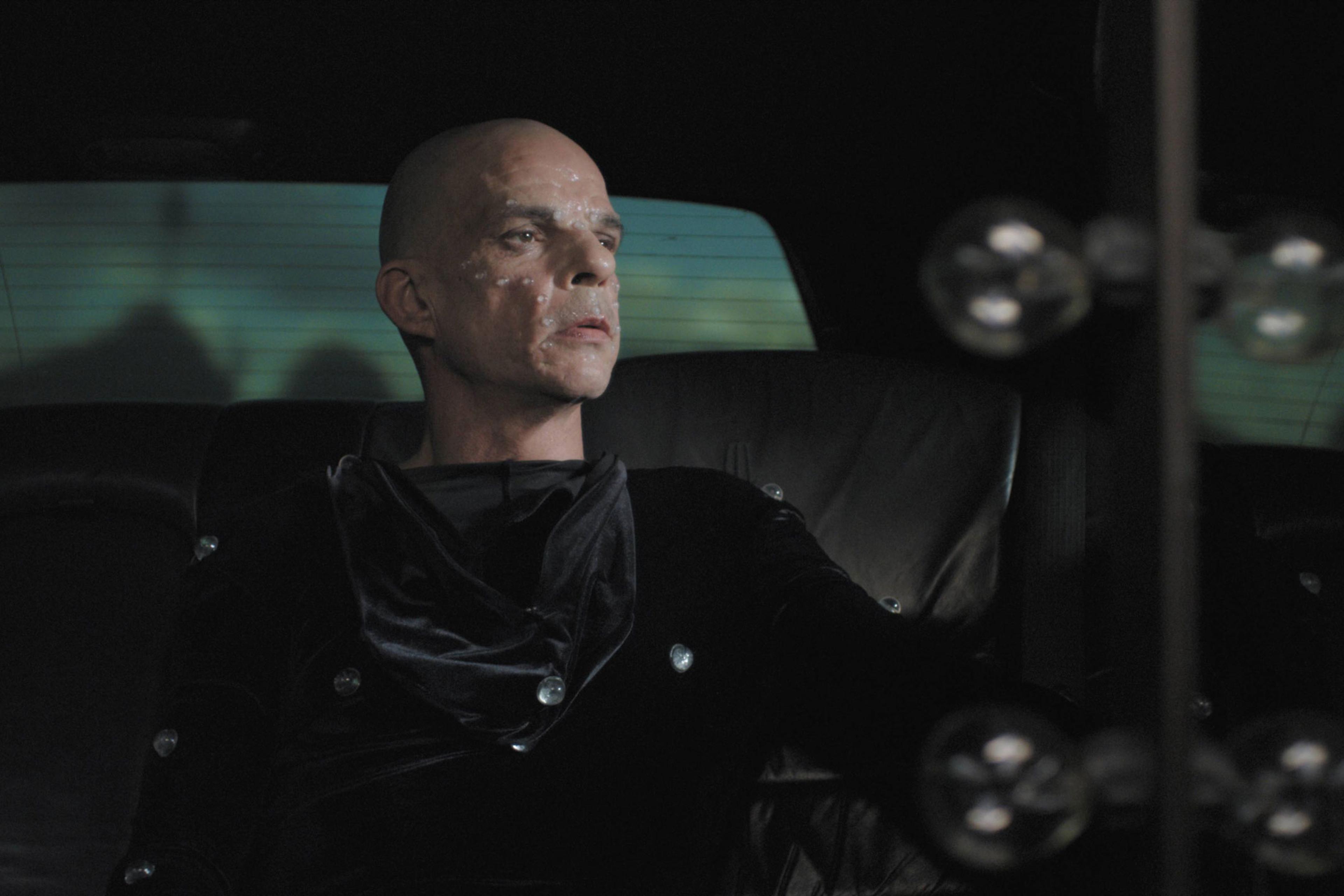 Still from HOLY MOTORS, Denis Lavant