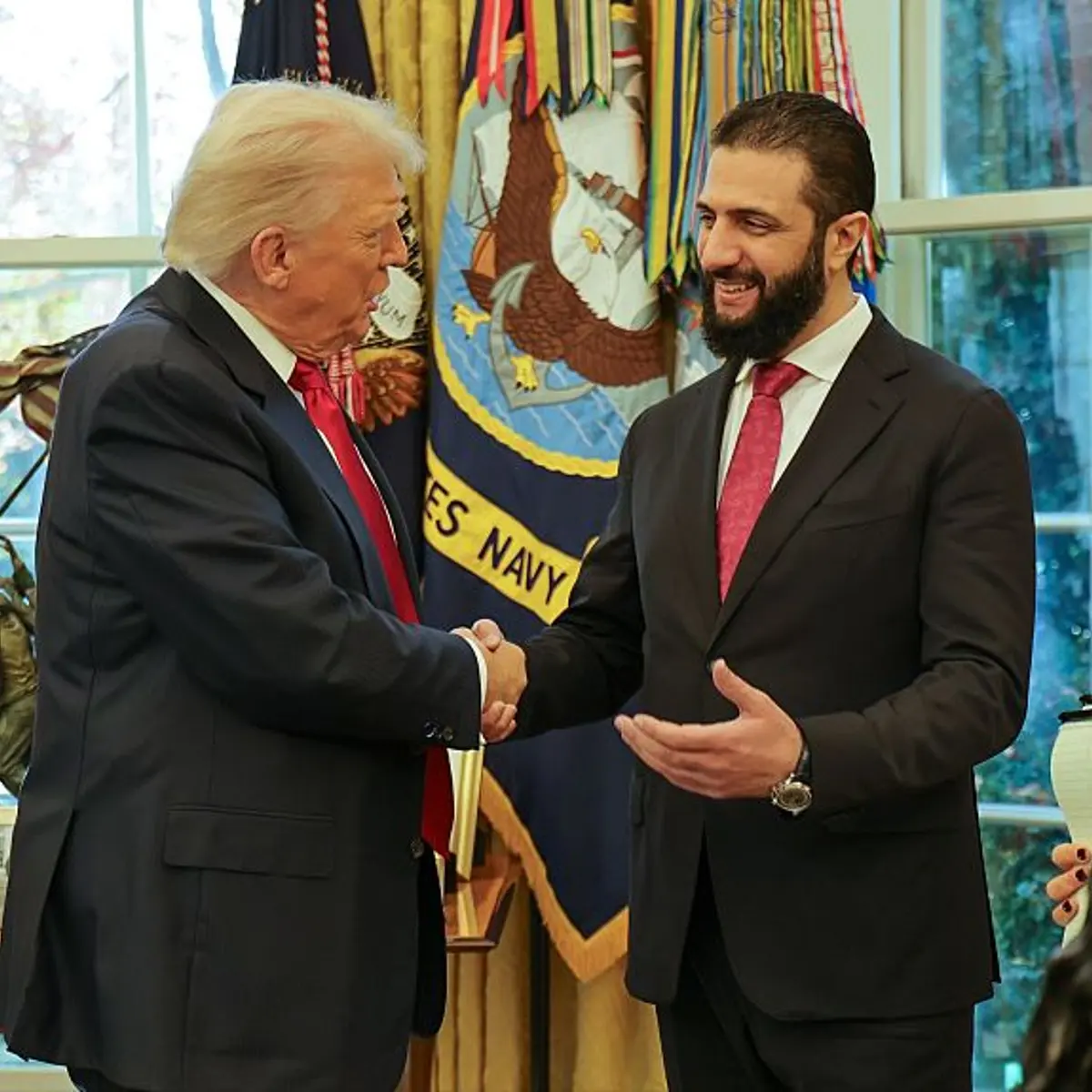 Donald Trump - Ahmed Shara meeting in Washington DC