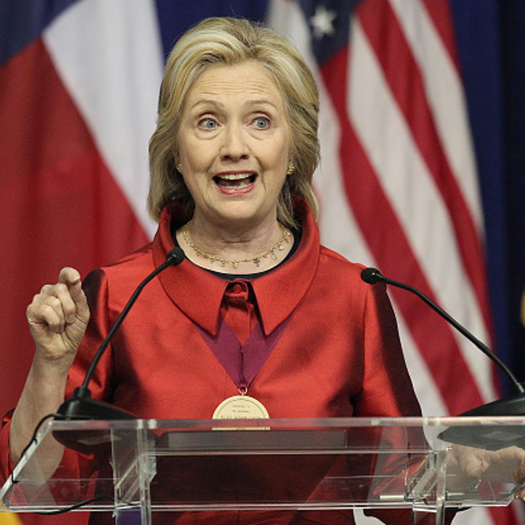 Democratic Presidential candidate Hillary Clinton speaks at the Inaugural Barbara Jordan Gold Medallion at Texas Southern University on June 4, 2015 in Houston, Texas.