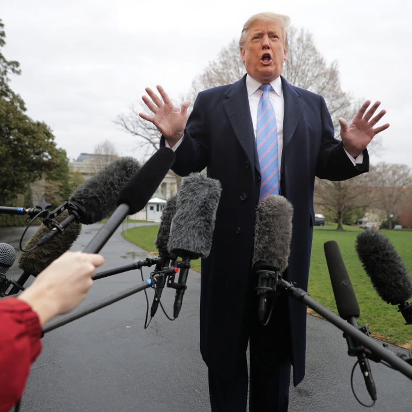 President Donald Trump Departs White House For Border Trip