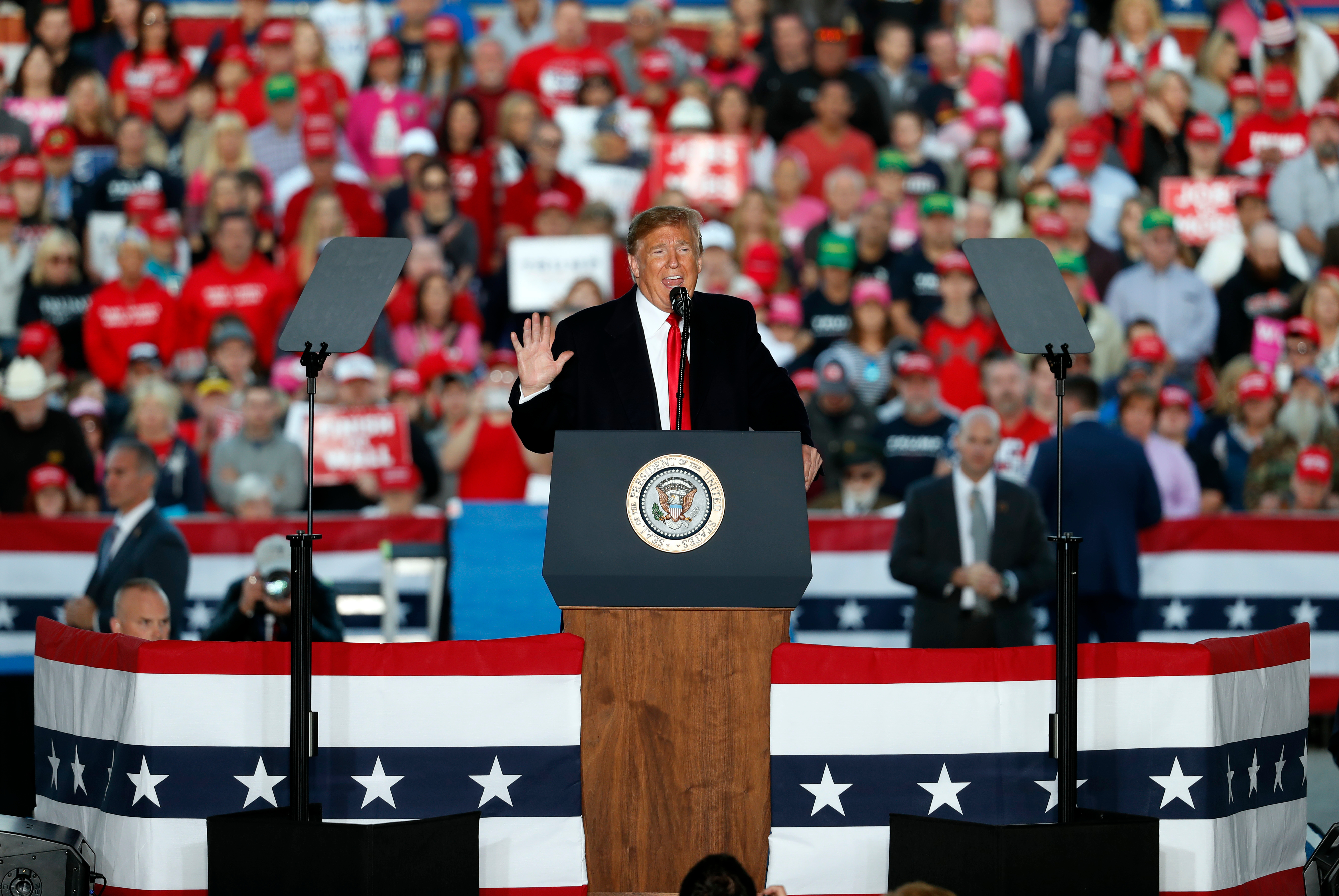 Election 2018 Trump, Murphysboro, USA - 27 Oct 2018