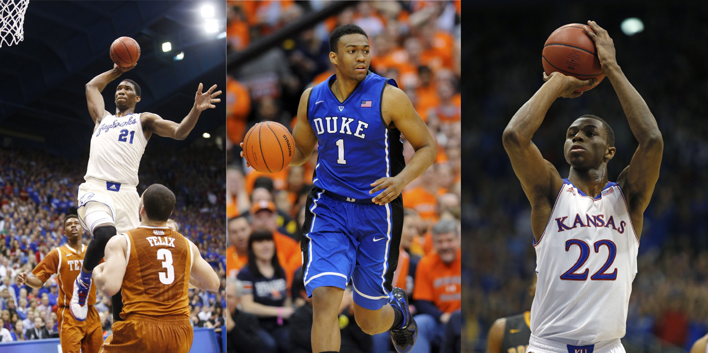 Joel Embiid, Jabari Parker, & Andrew Wiggins