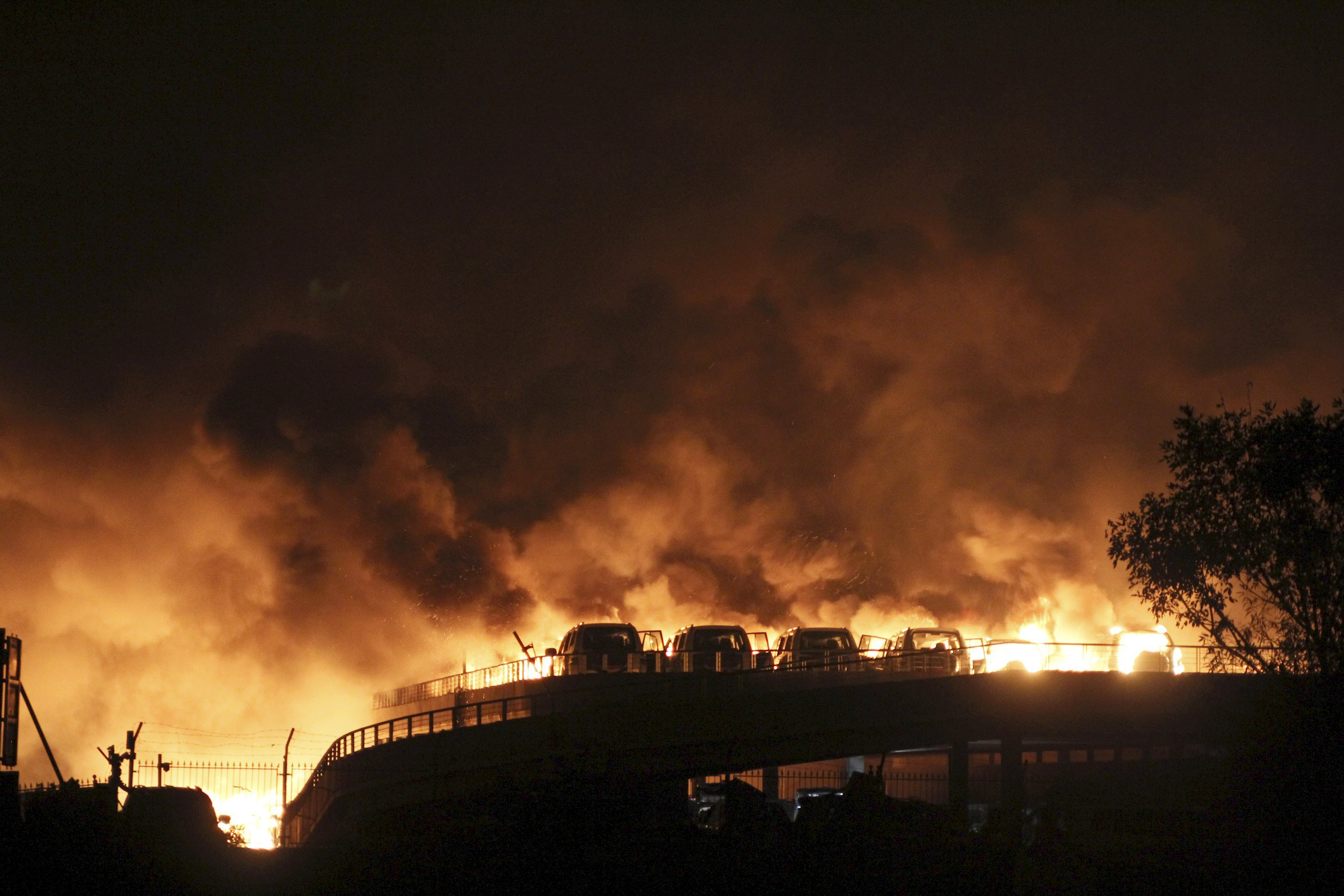 tianjin blast binhai china