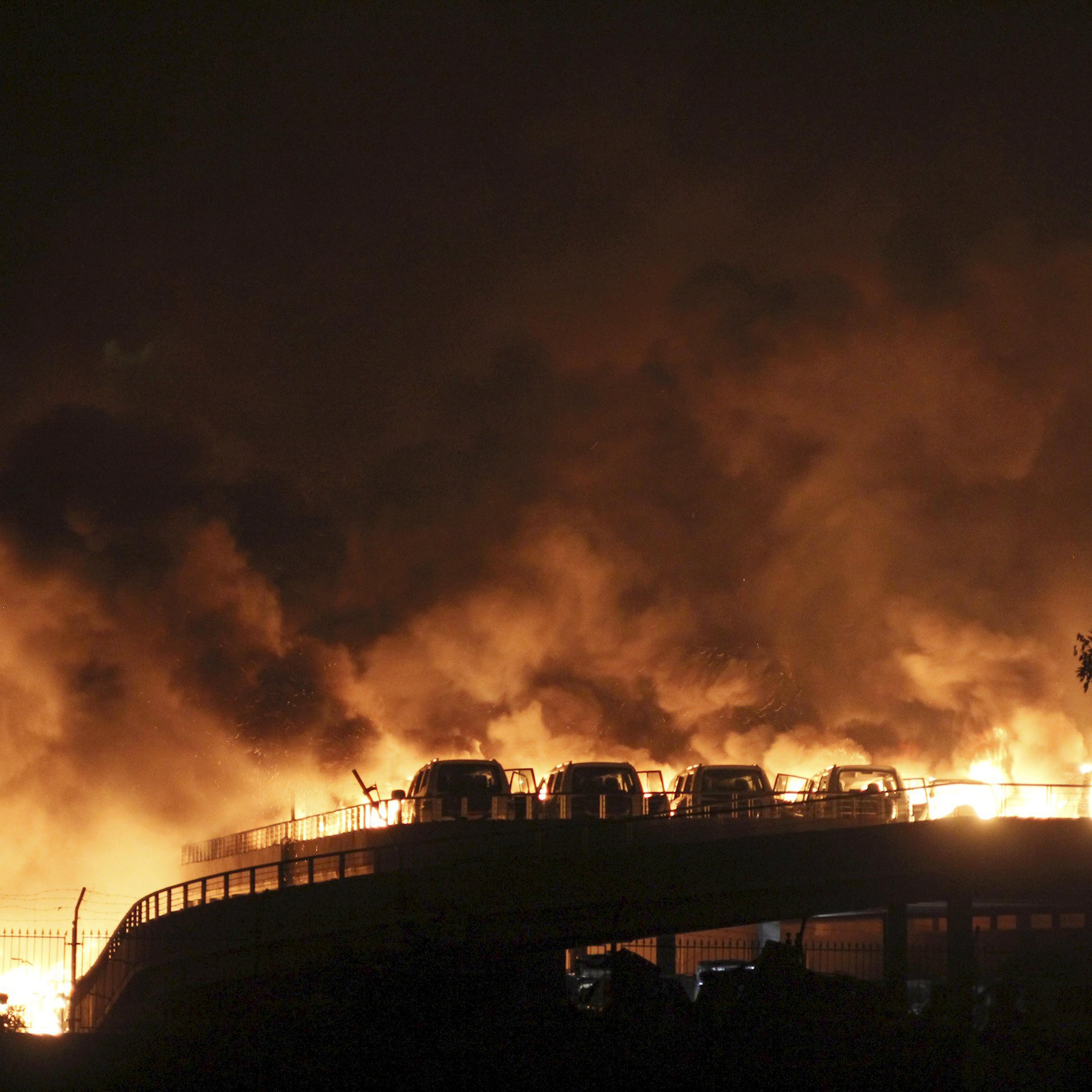 tianjin blast binhai china