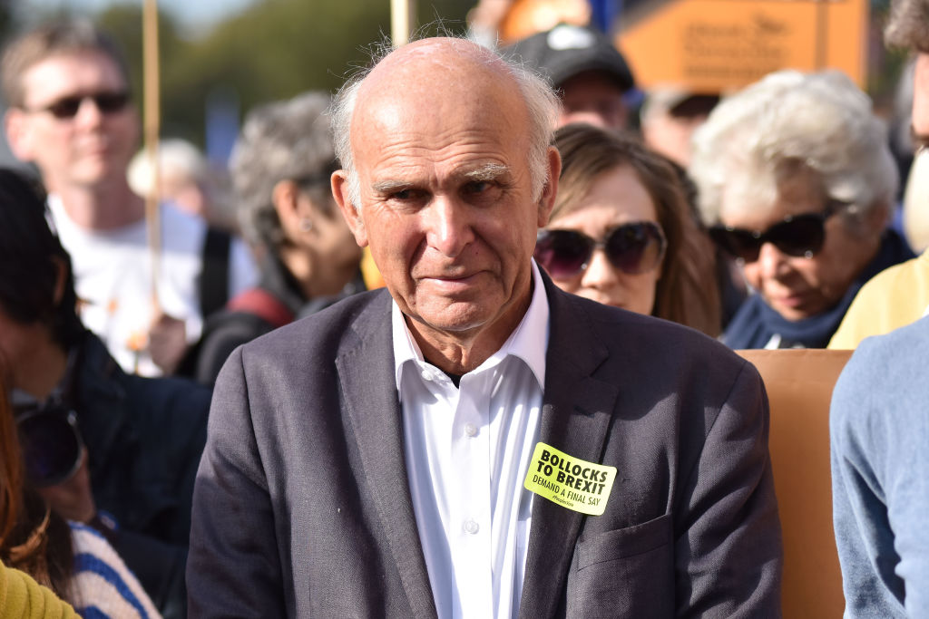 Members Of The Public March To Demand A People's Vote On Brexit