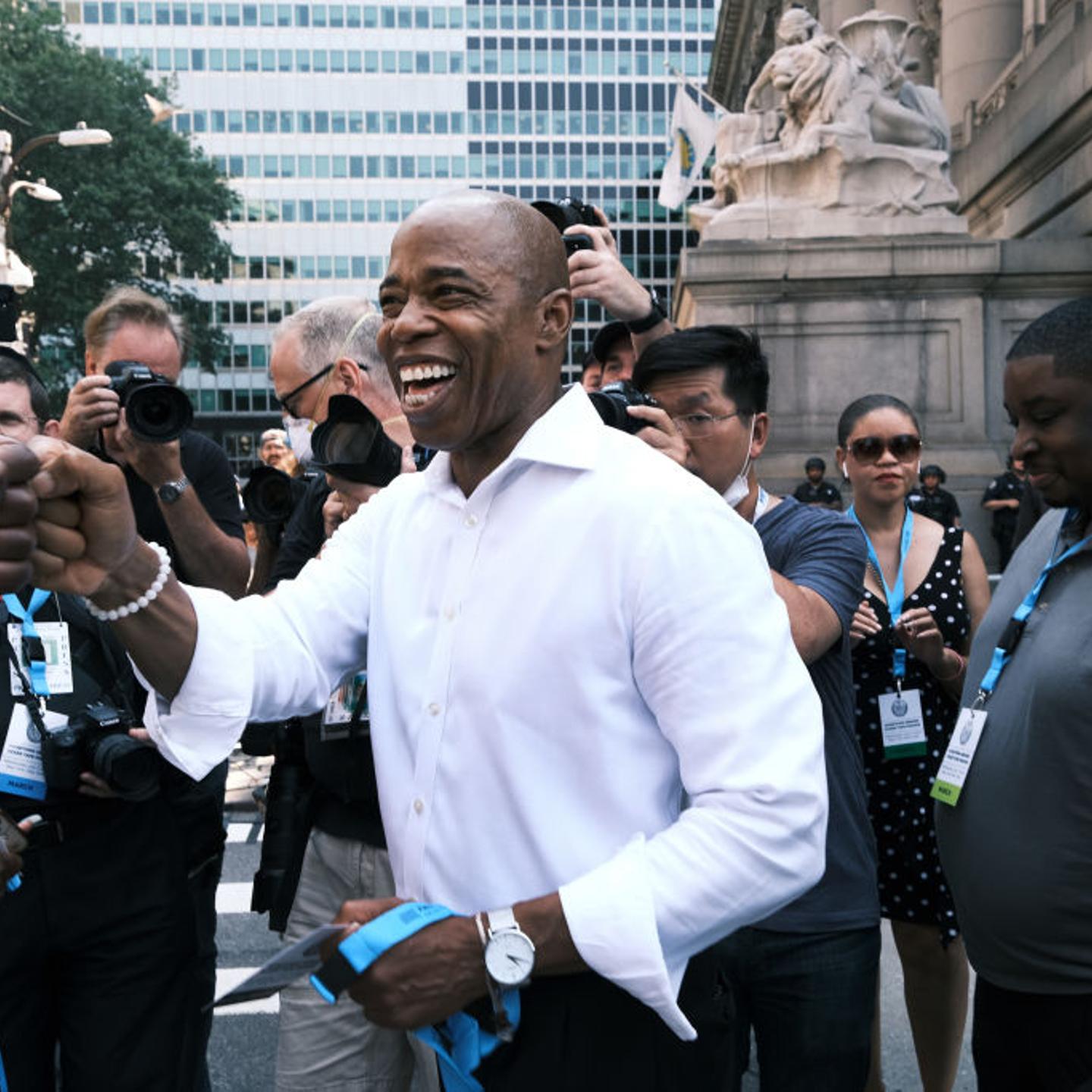 New York Holds Ticker Tape Parade For Covid-19 Heroes