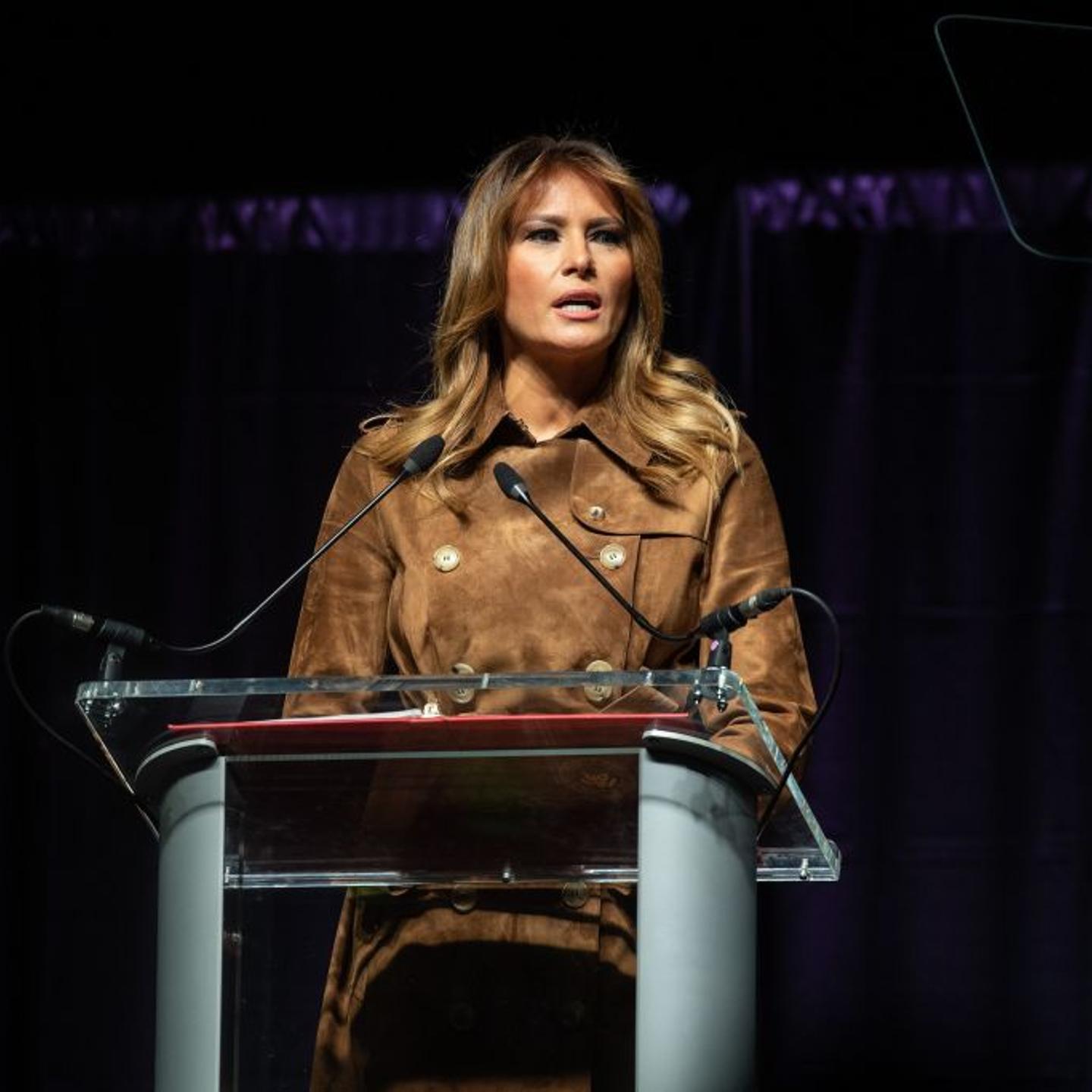 US-POLITICS-SUMMIT-MELANIA TRUMP