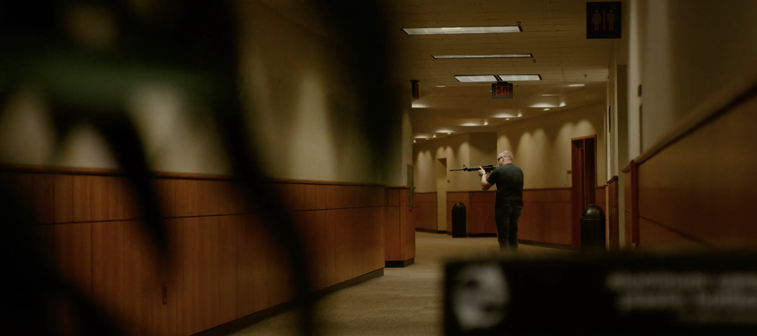 A Baylor University active shooter training video