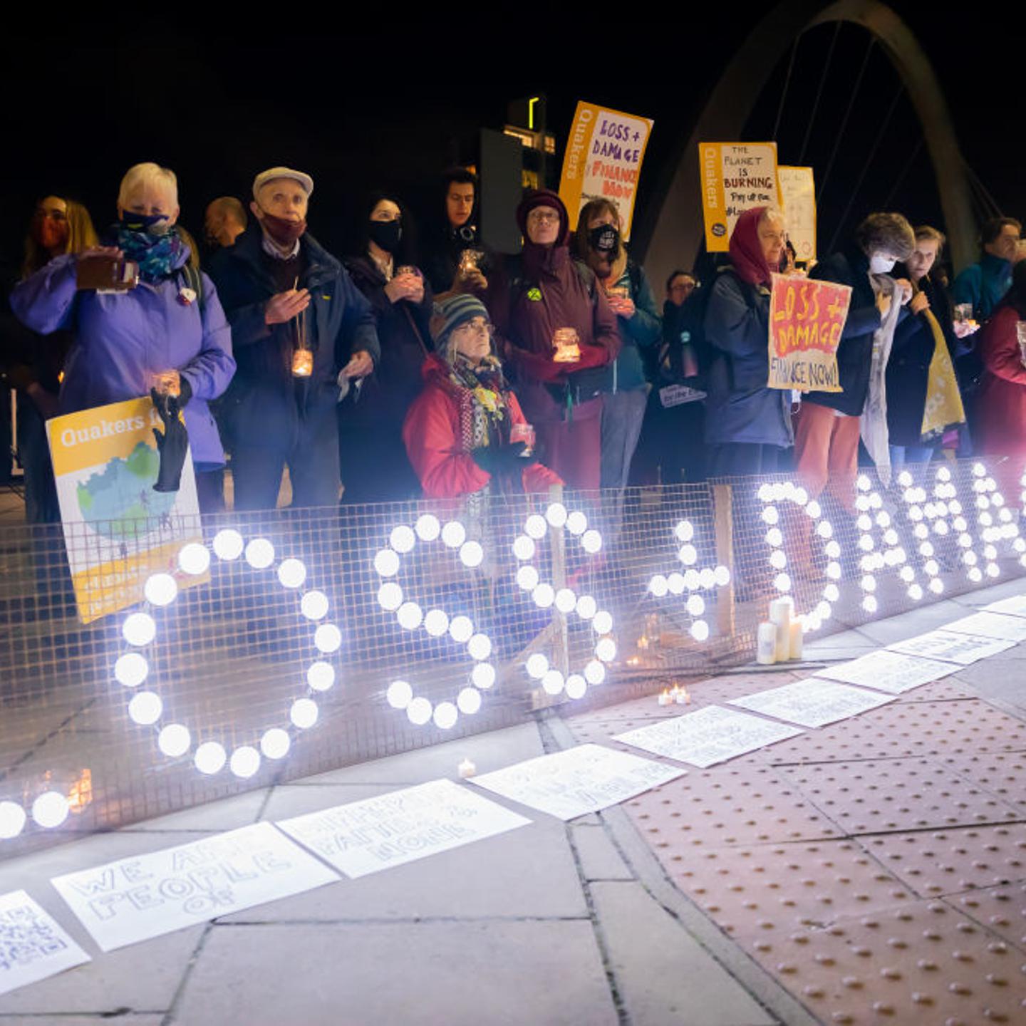 UN Climate Conference COP26 in Glasgow - Protest