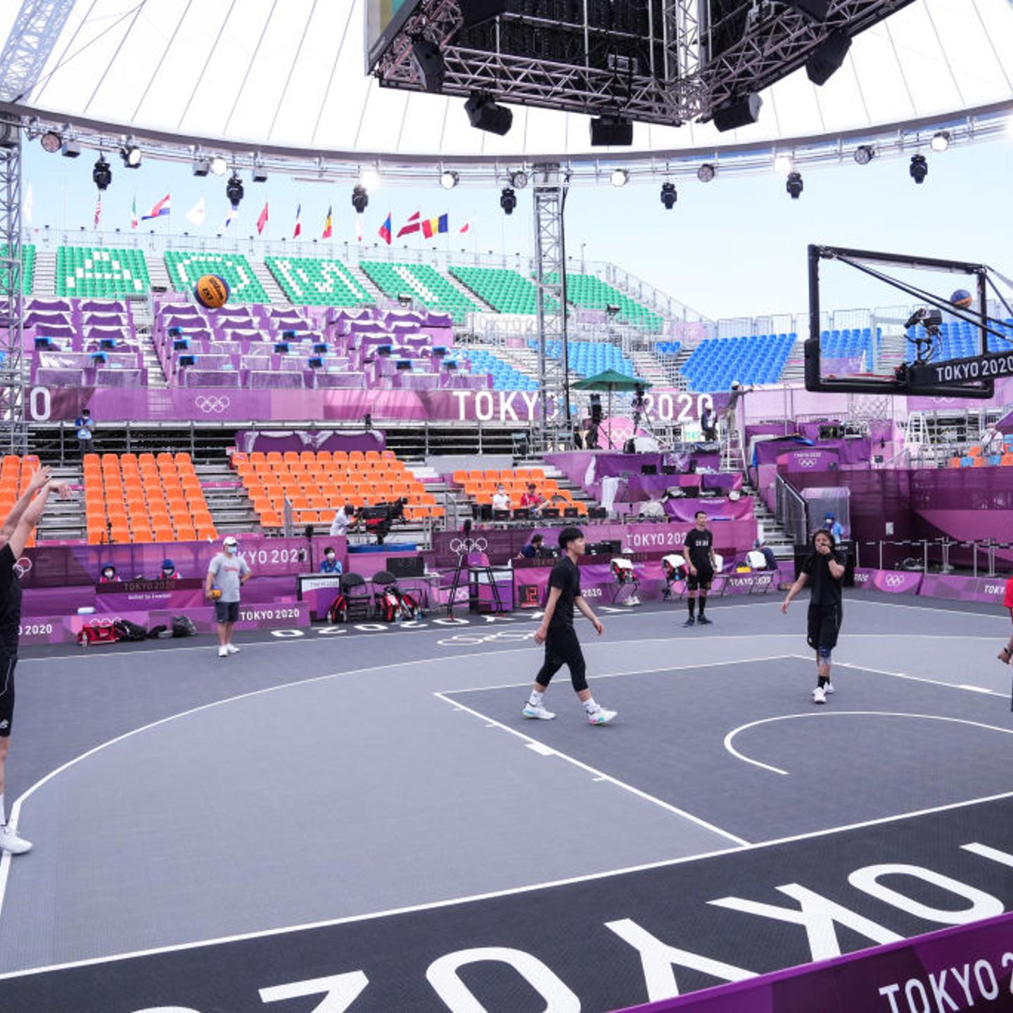 Tokyo 2020 Olympics - 3x3 Basketball Training Session