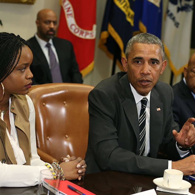 Obama Meets With African American Faith And Civil Rights Leaders
