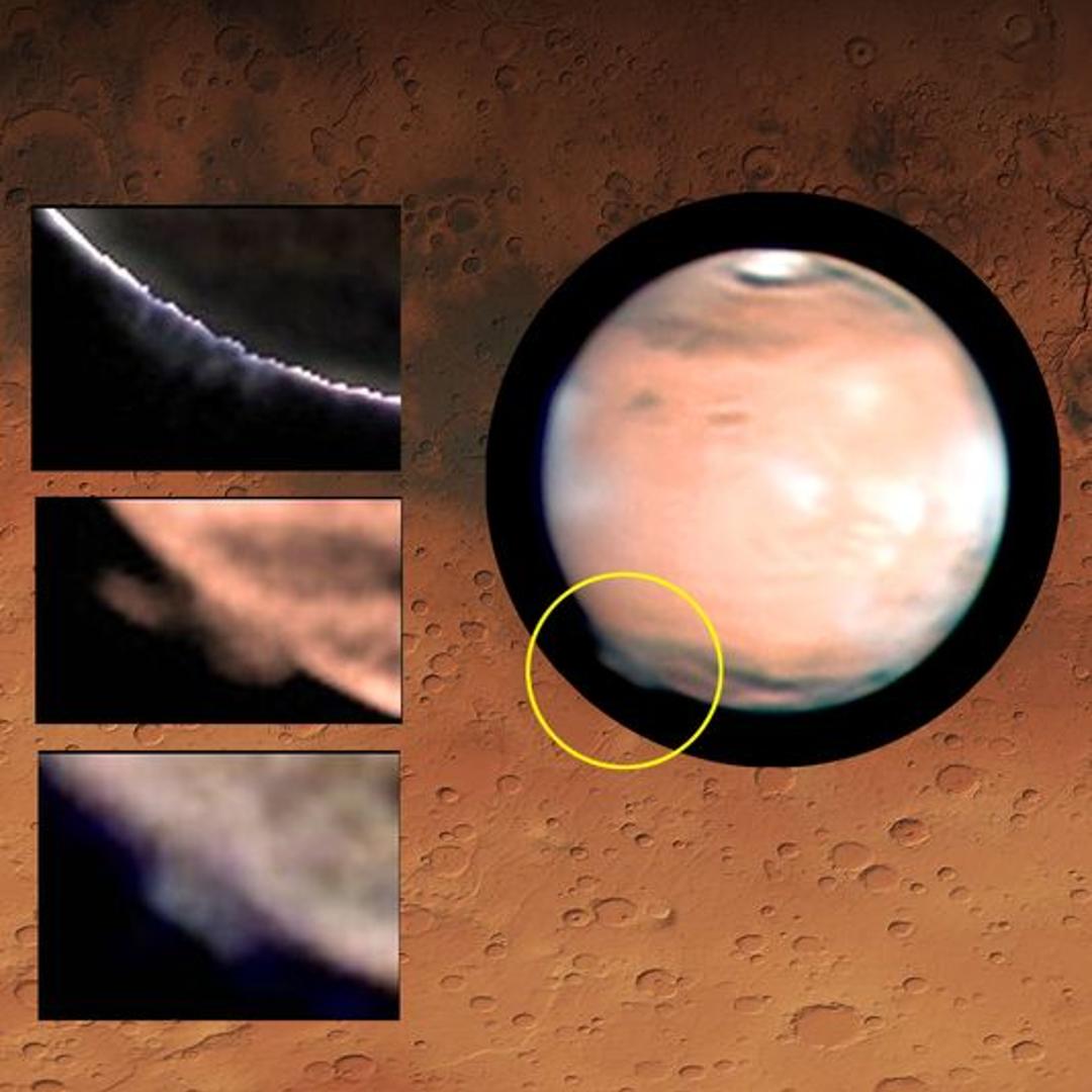 Huh? The mysterious Mars plume and the various shapes it has assumed