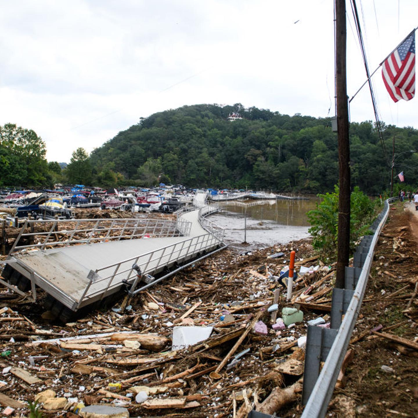 Hurricane Helene Causes Massive Flooding Across Swath Of Western North Carolina