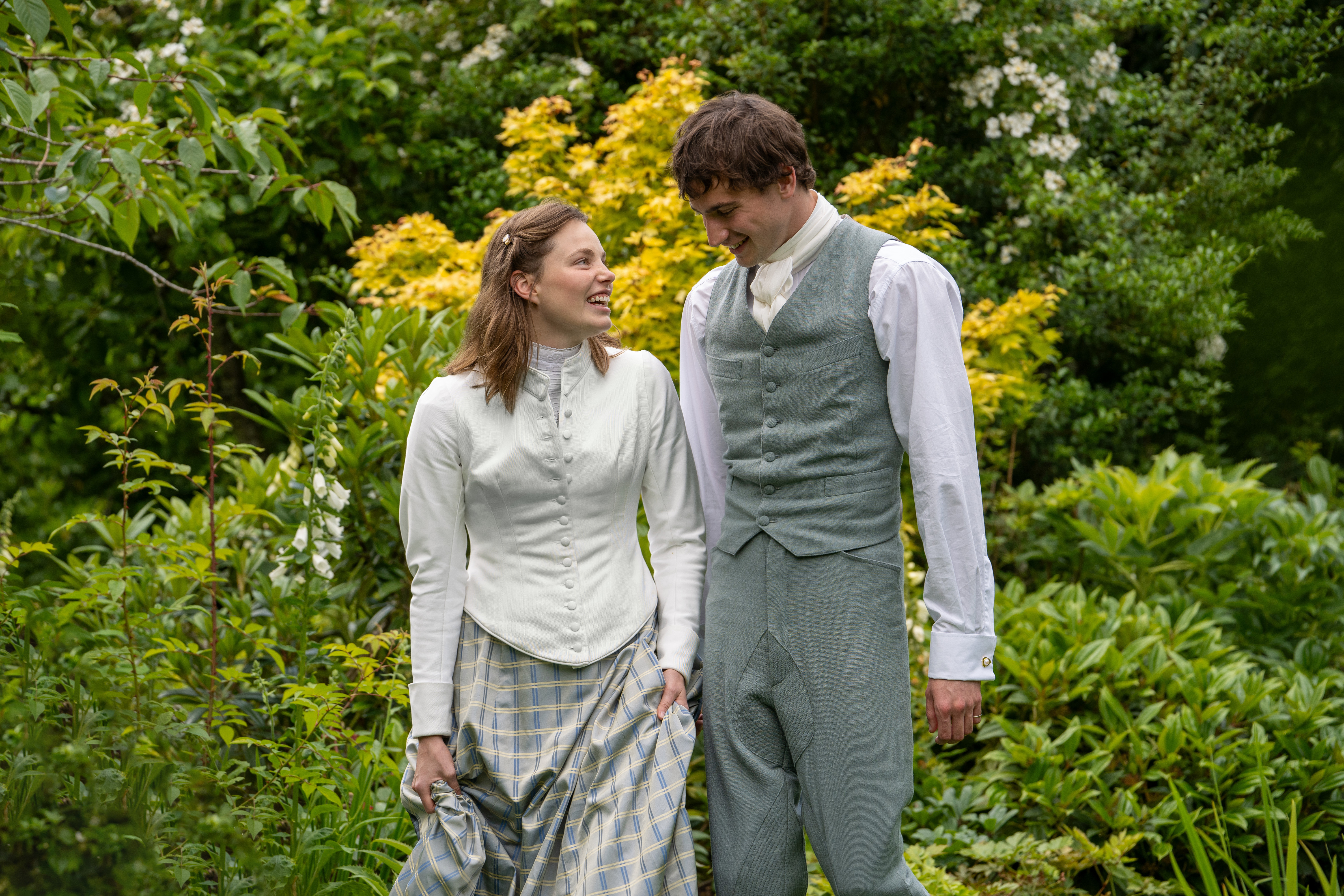 Kristine Frøseth and Guy Remmers in <i>The Buccaneers</i>