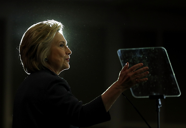 Democratic presidential nominee former Secretary of State Hillary Clinton speaks during the Black Women's Agenda's 29th Annual Symposium on September 16, 2016 in Washington, DC.