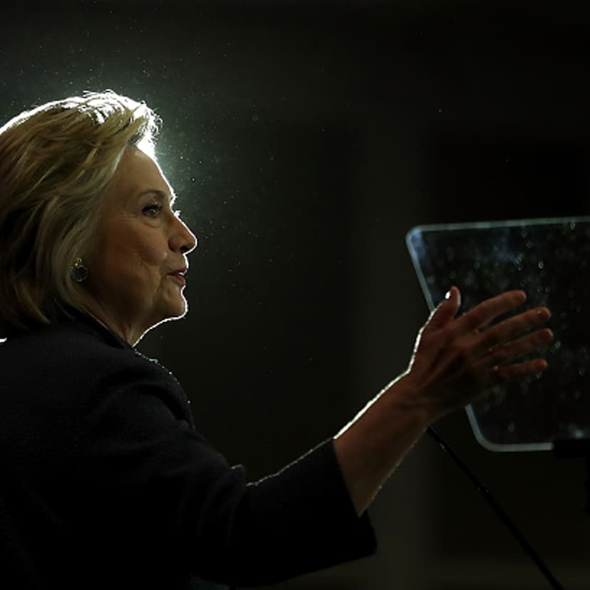 Democratic presidential nominee former Secretary of State Hillary Clinton speaks during the Black Women's Agenda's 29th Annual Symposium on September 16, 2016 in Washington, DC.