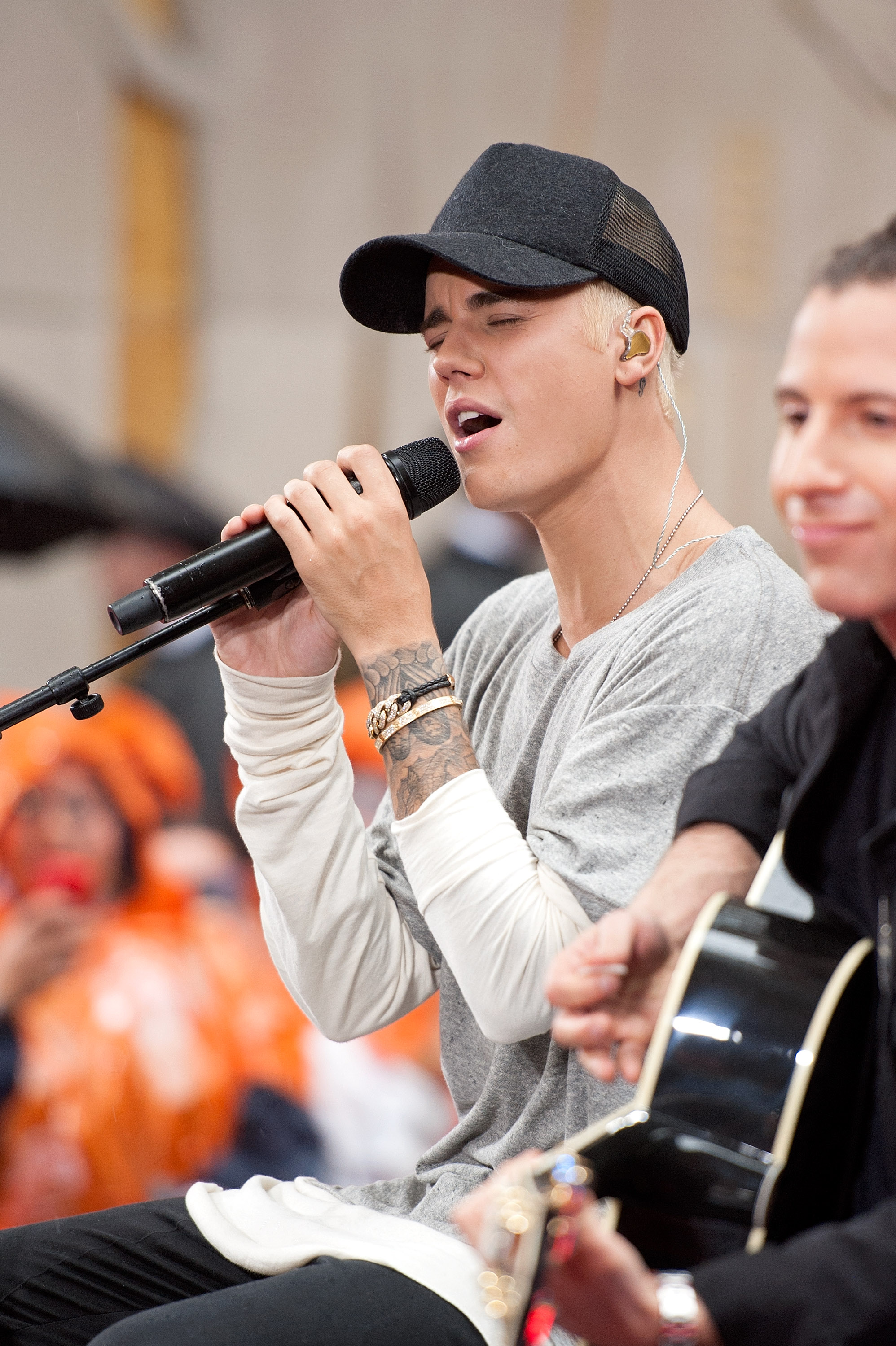 Justin Bieber Performs On NBC's "Today"