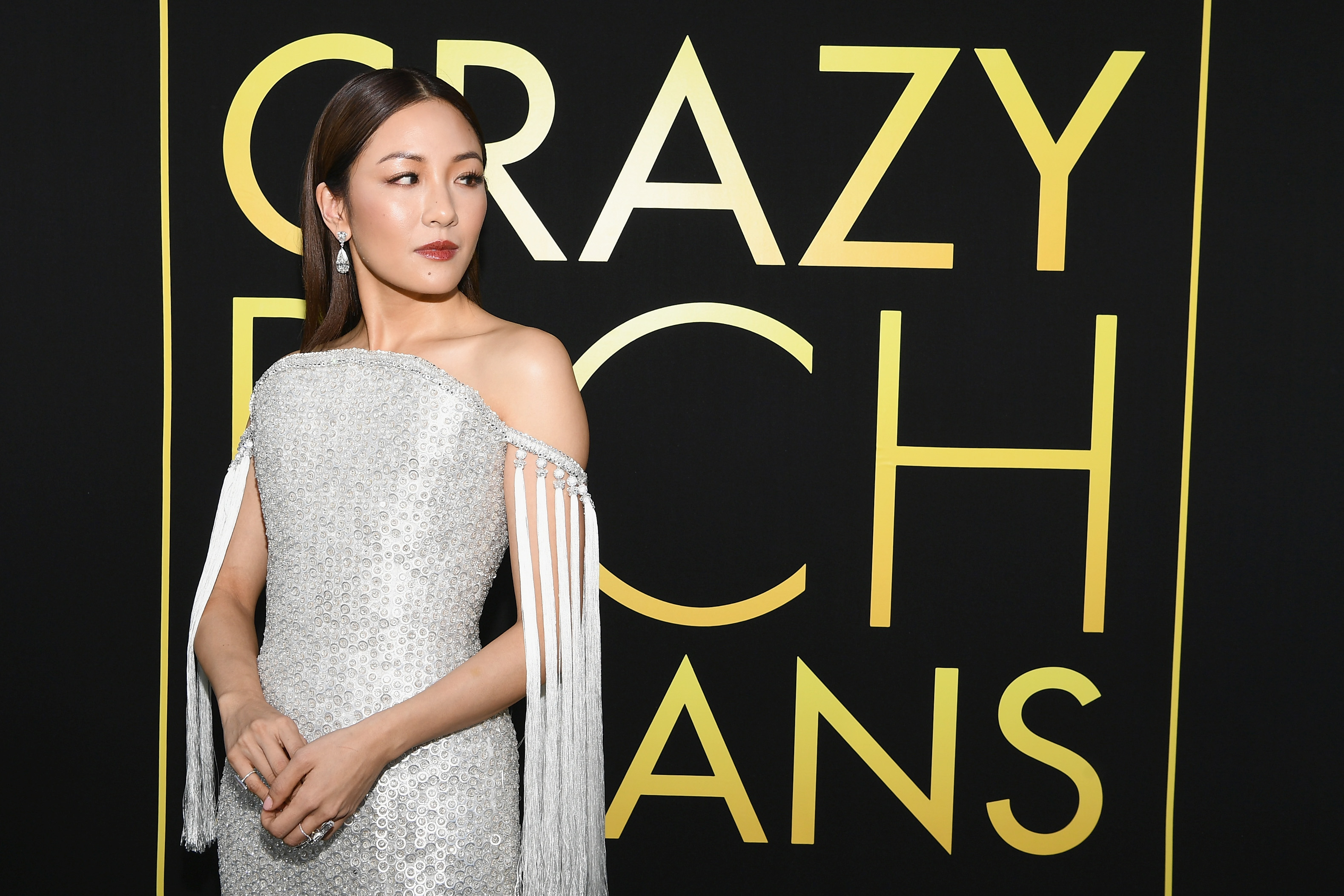 Constance Wu at the premiere