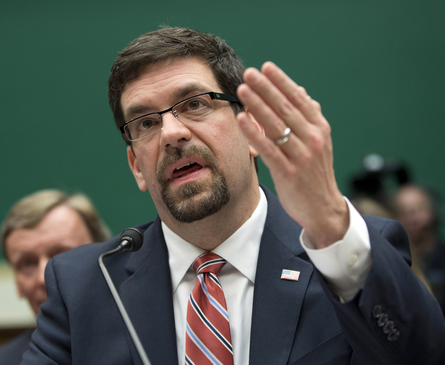 David Friedman, the acting head of the National Highway Traffic Safety Administration, as he testified on Capitol Hill in Washington, April 2014.