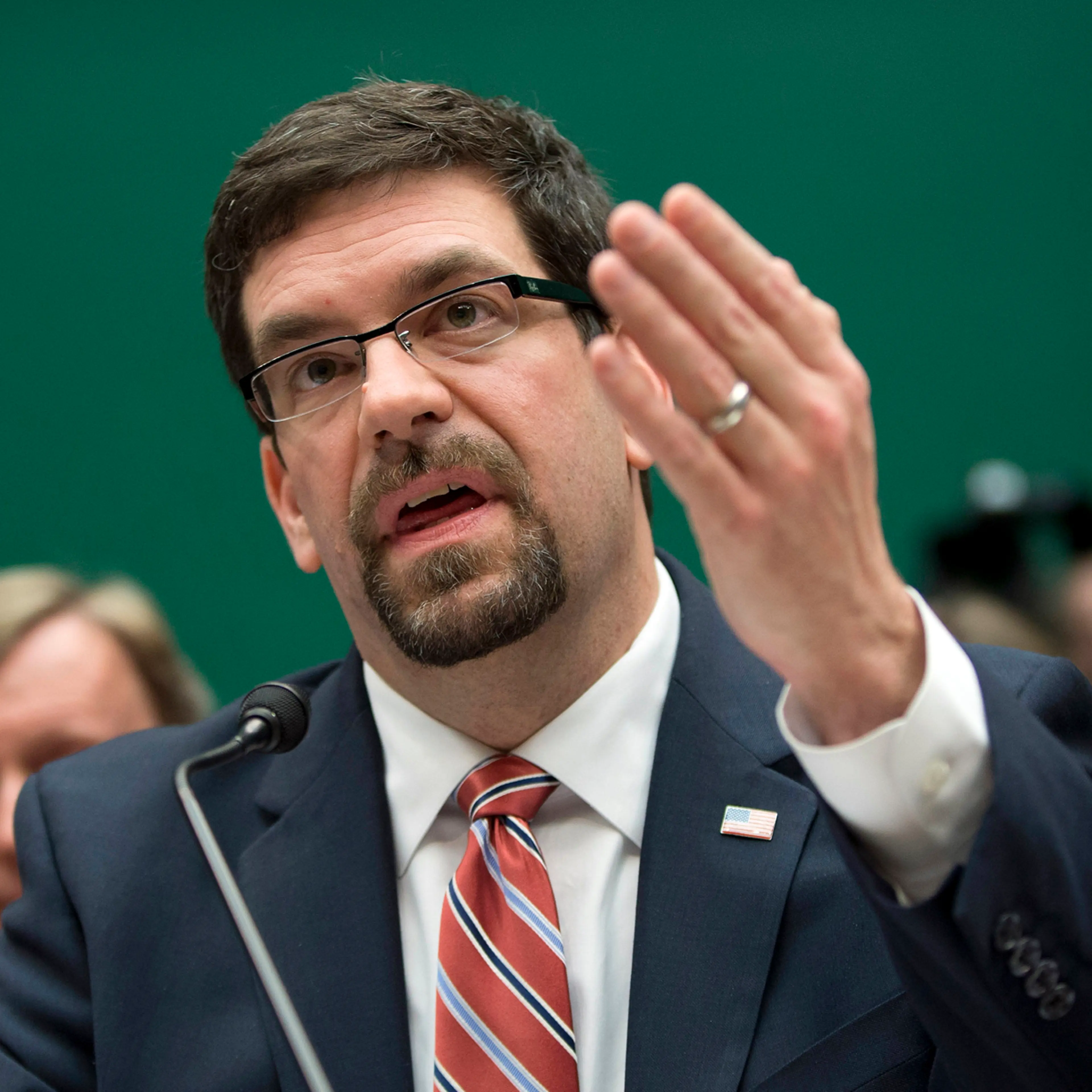 David Friedman, the acting head of the National Highway Traffic Safety Administration, as he testified on Capitol Hill in Washington, April 2014.