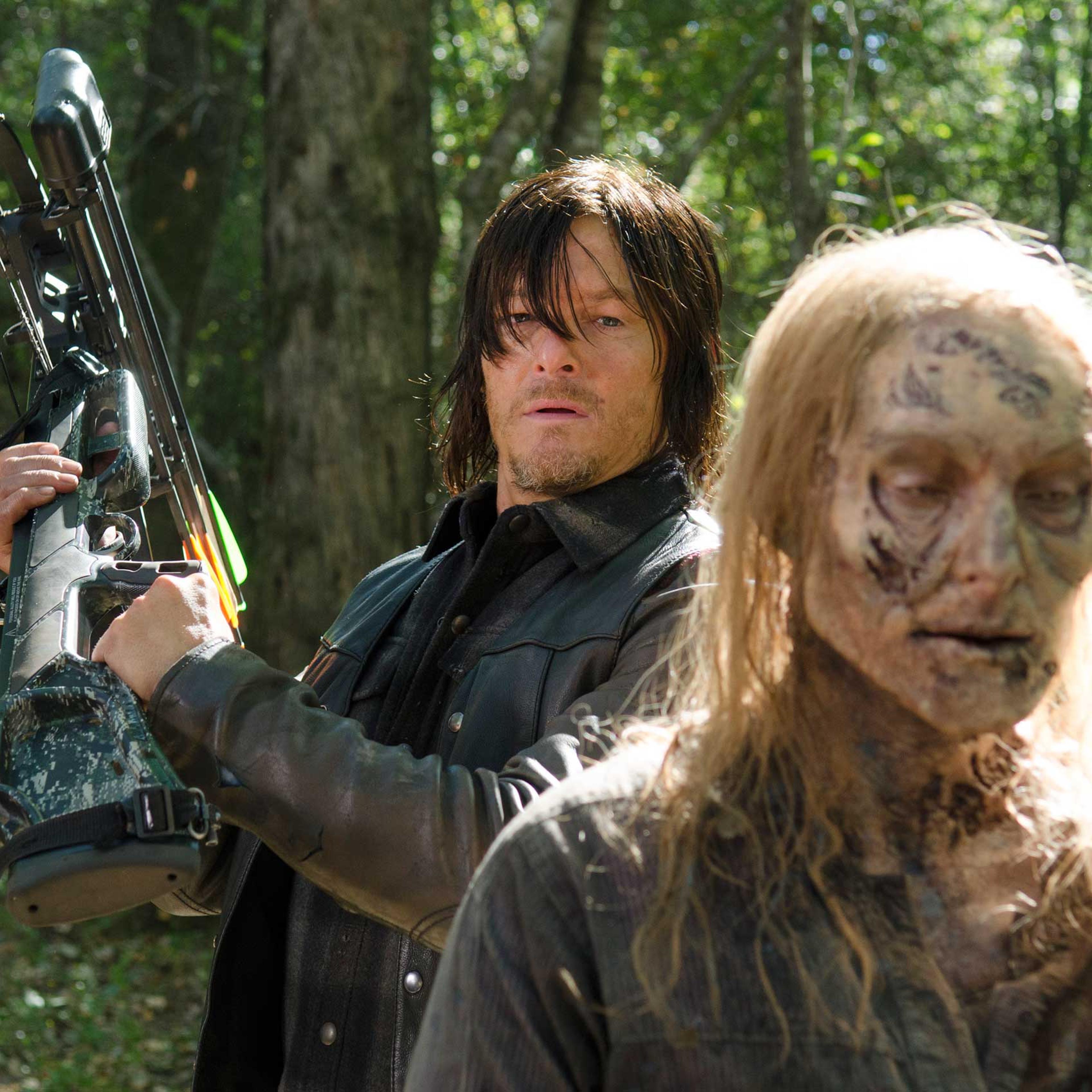 Norman Reedus as Daryl Dixon in The Walking Dead, Season 5.