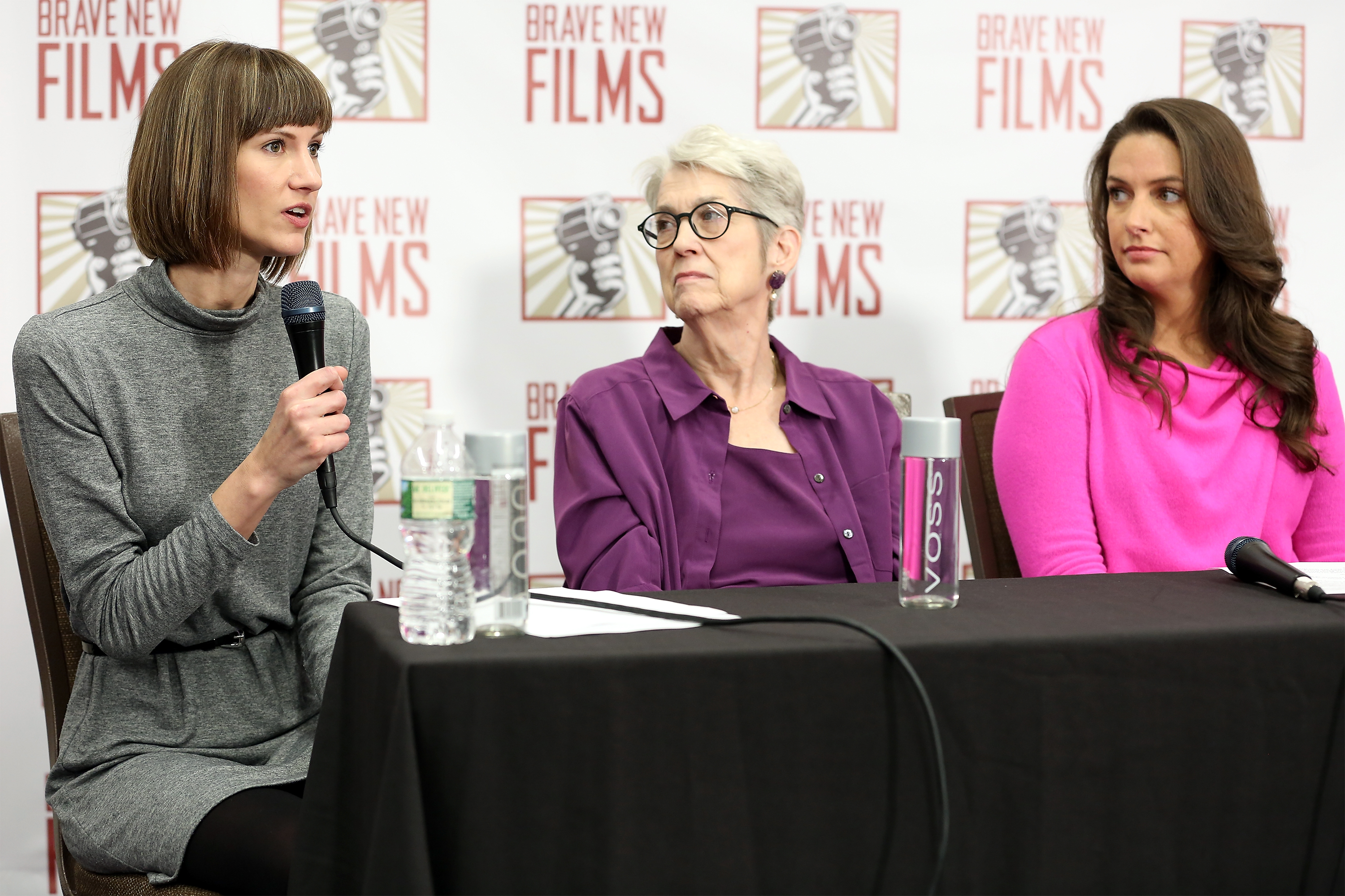 Women Accusing Trump Of Sexual Harassment Hold Press Conference In NYC