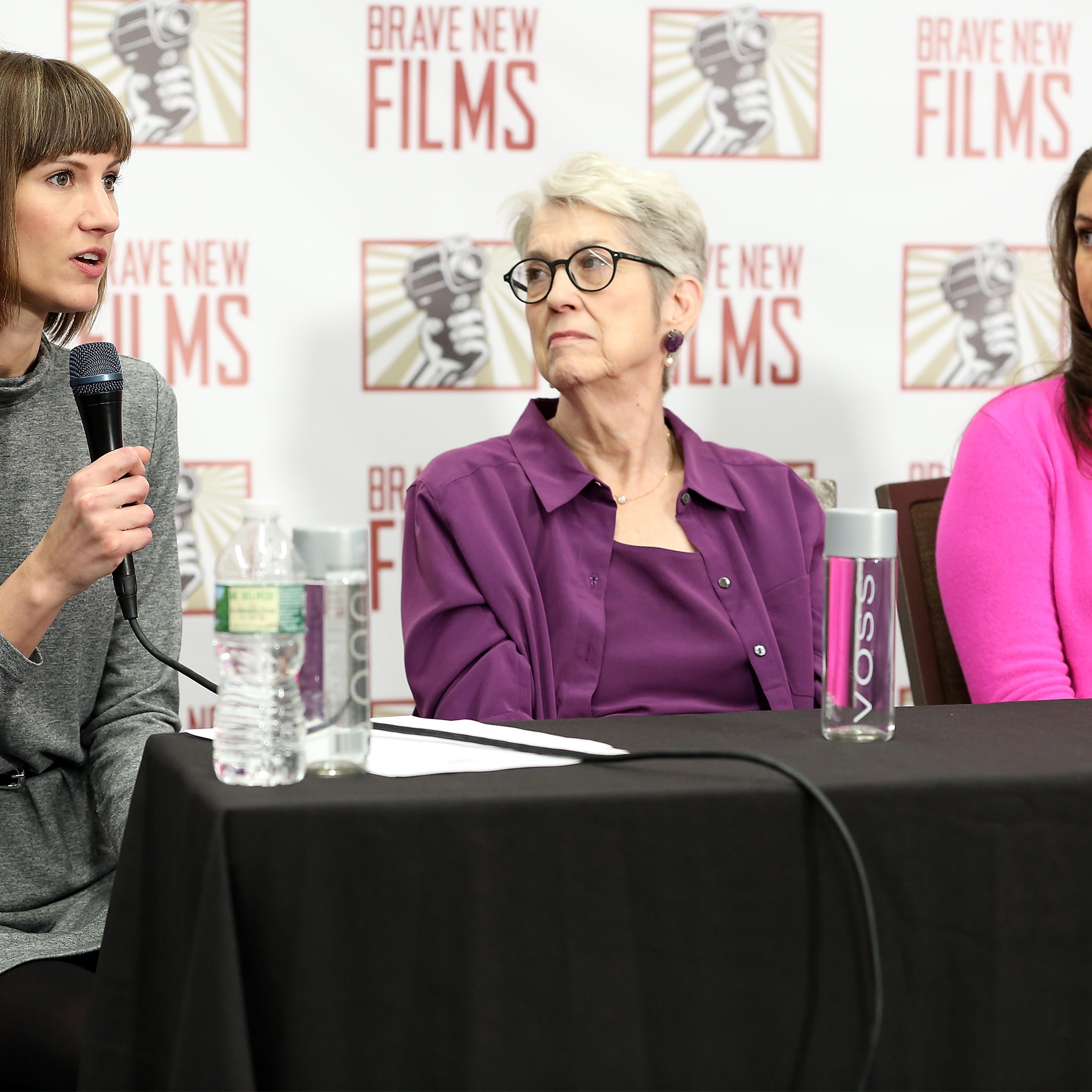 Women Accusing Trump Of Sexual Harassment Hold Press Conference In NYC