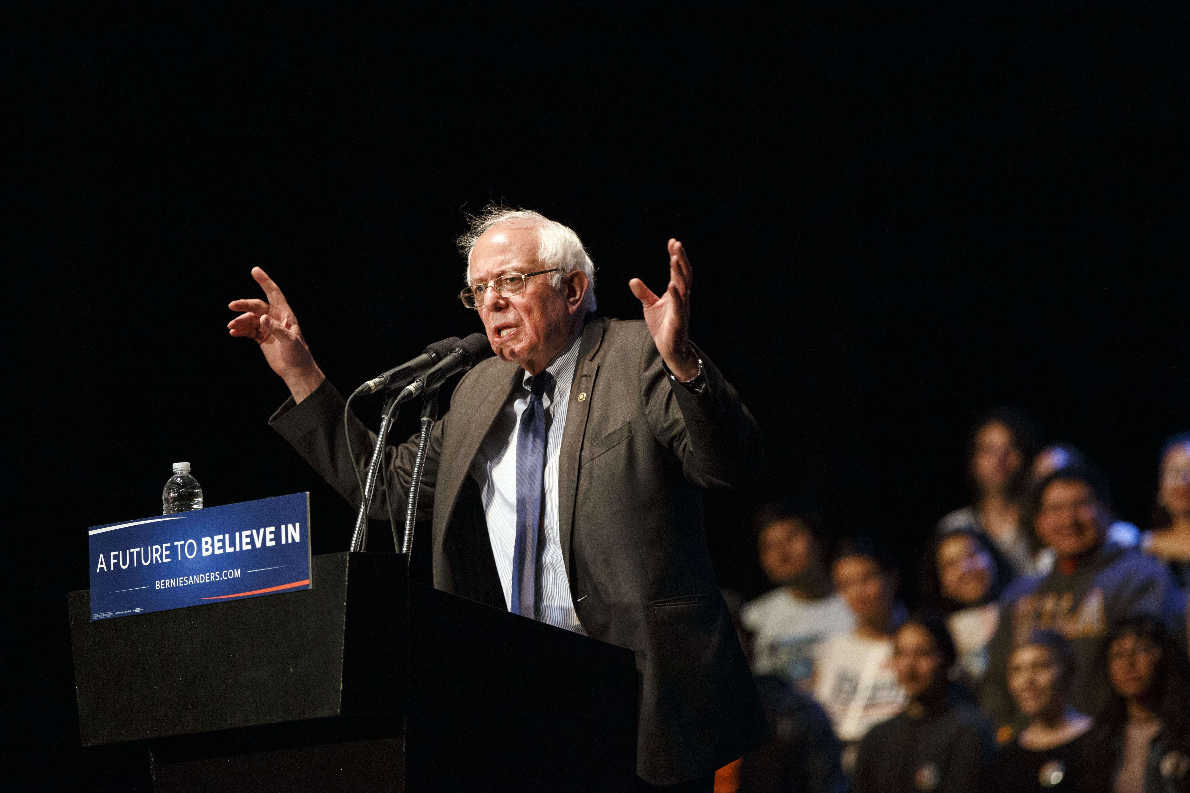 Presidential Candidate Bernie Sanders Holds Los Angeles Campaign Rally