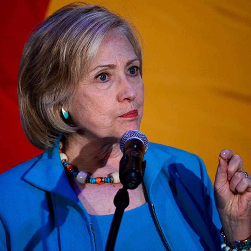 Hillary Clinton speaks to supporters in the hopes of explaining her goals for her campaign, what she will do as president and gaining their votes for the Colorado caucuses on Super Tuesday in 2016 on August 4, 2015 at La Rumba.