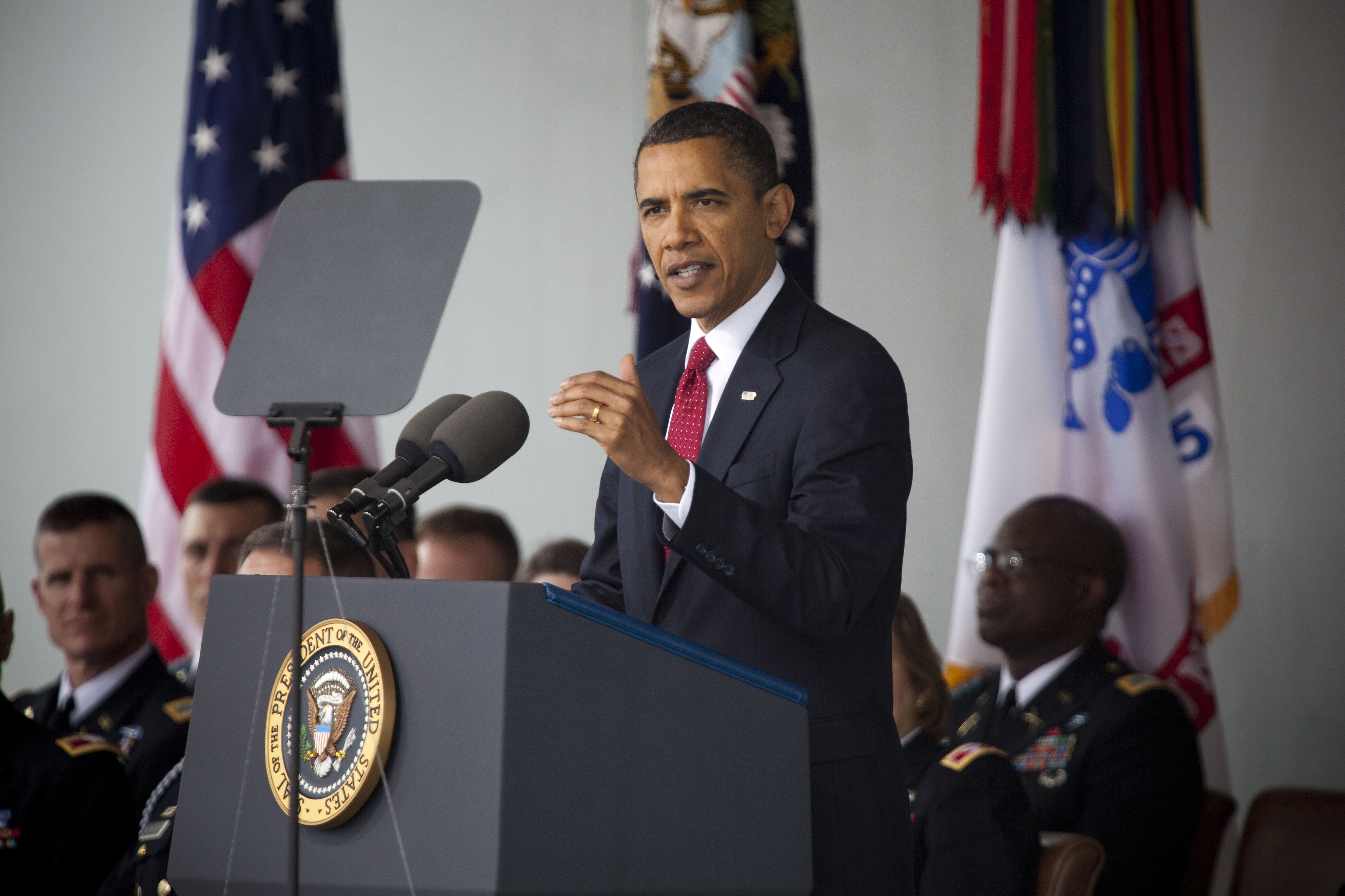 President Barack Obama Addresses 2010 West Point Graduates At Commencement