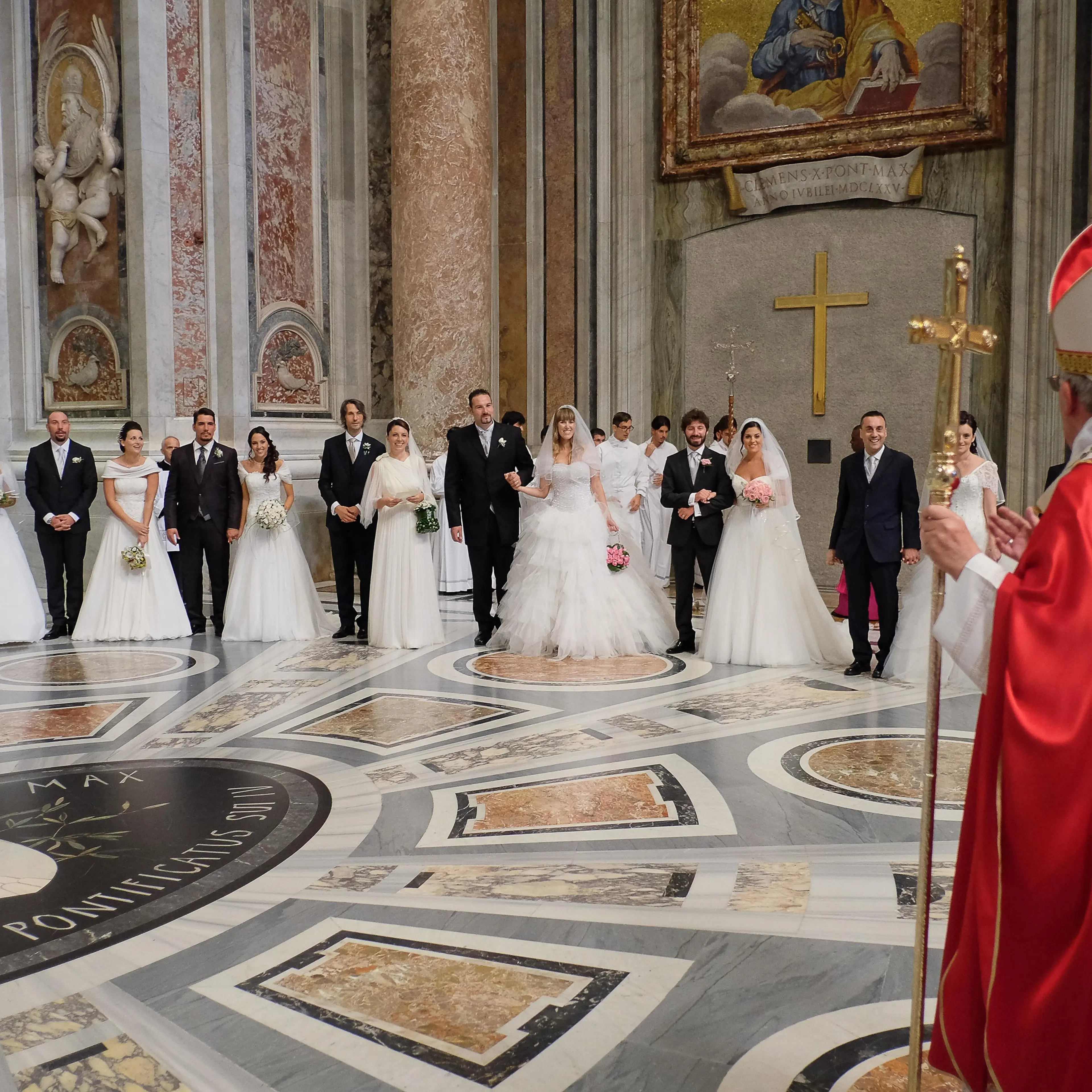 Pope Francis Vatican Weddings