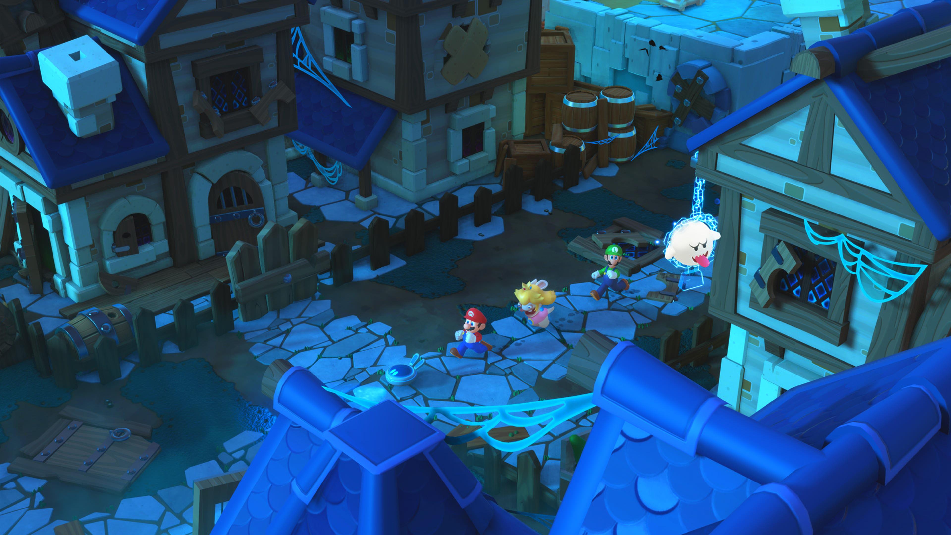 Mario Rabbids Boo Mario + Rabbids Kingdom Battle Hands-On Preview