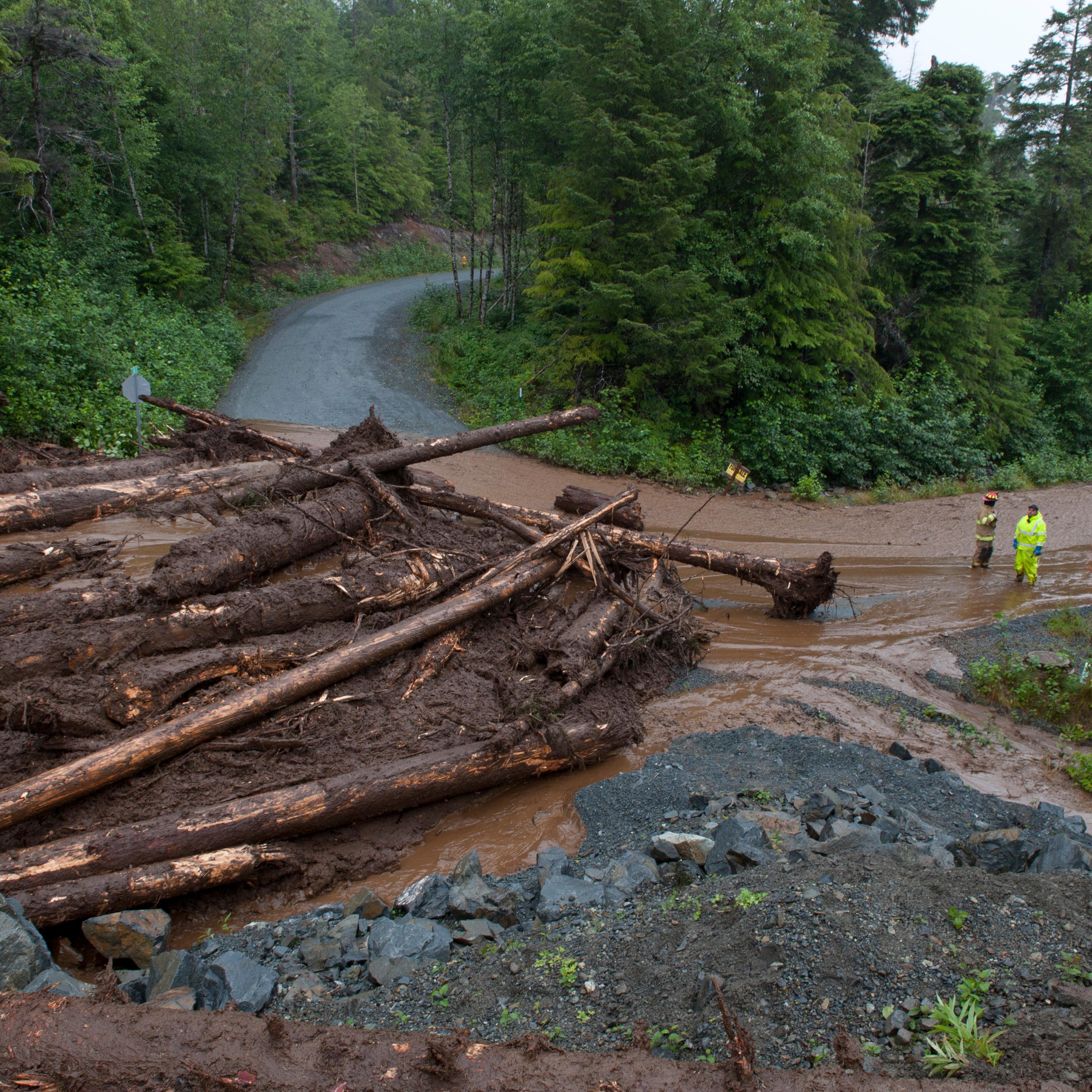 Alaska Landslides sitka missing persons