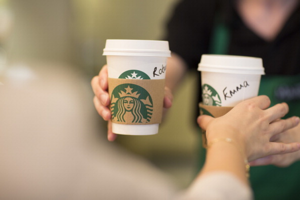 Operations Inside A Starbucks Corp. Coffee Shop