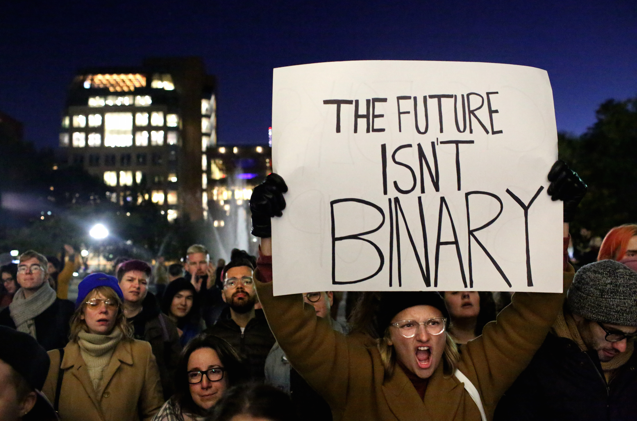Activists Hold Rally In New York City For Trans And GNC Rights