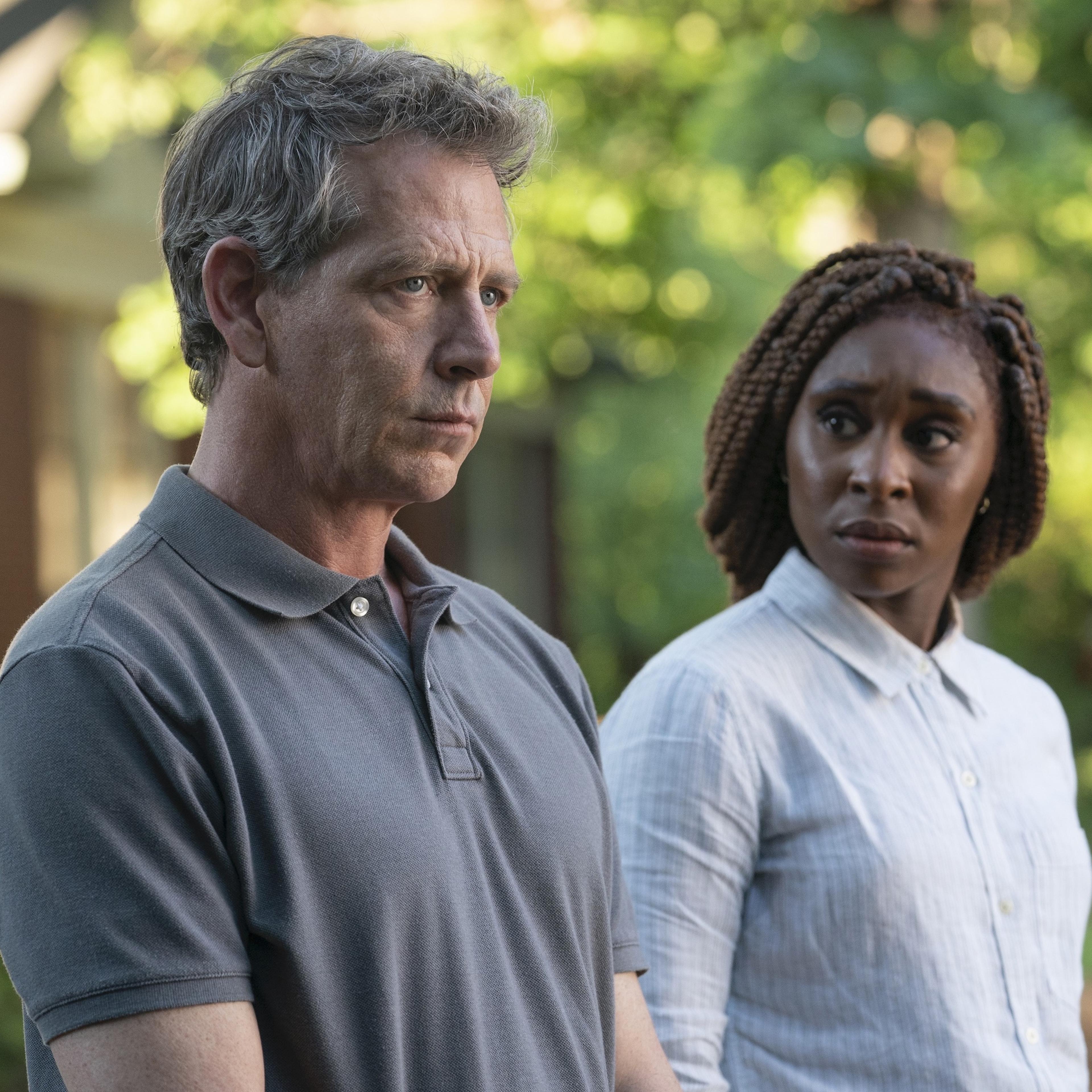 Ben Mendelsohn and Cynthia Erivo in 'The Outsider'
