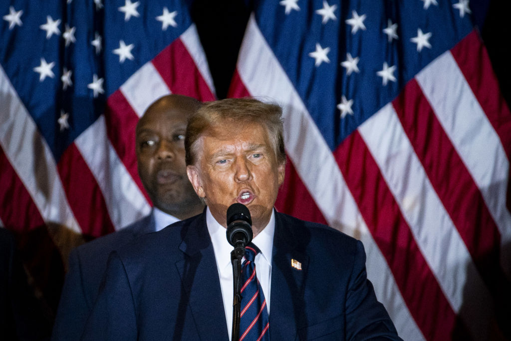 Trump Campaign Holds Primary Night Watch Party