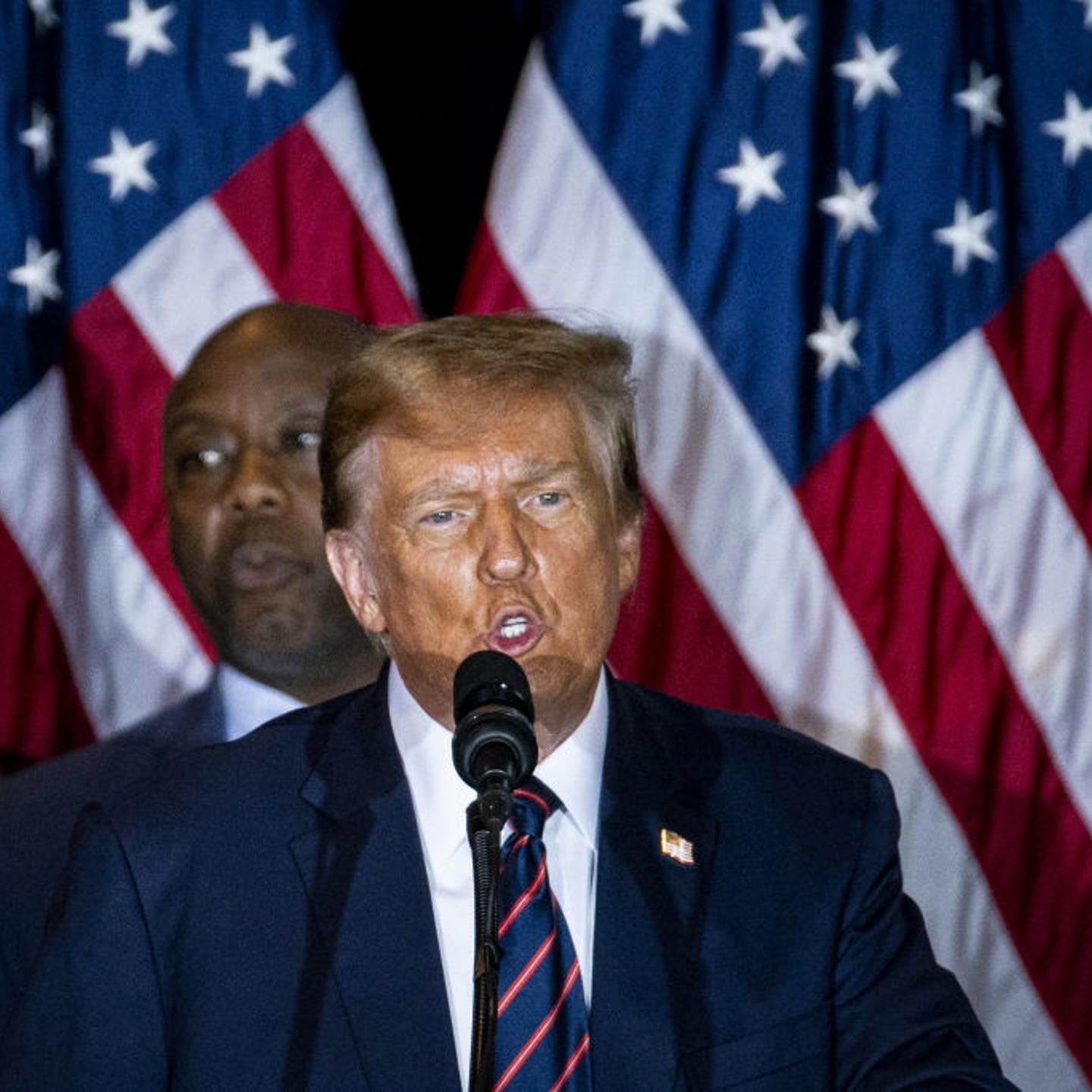 Trump Campaign Holds Primary Night Watch Party