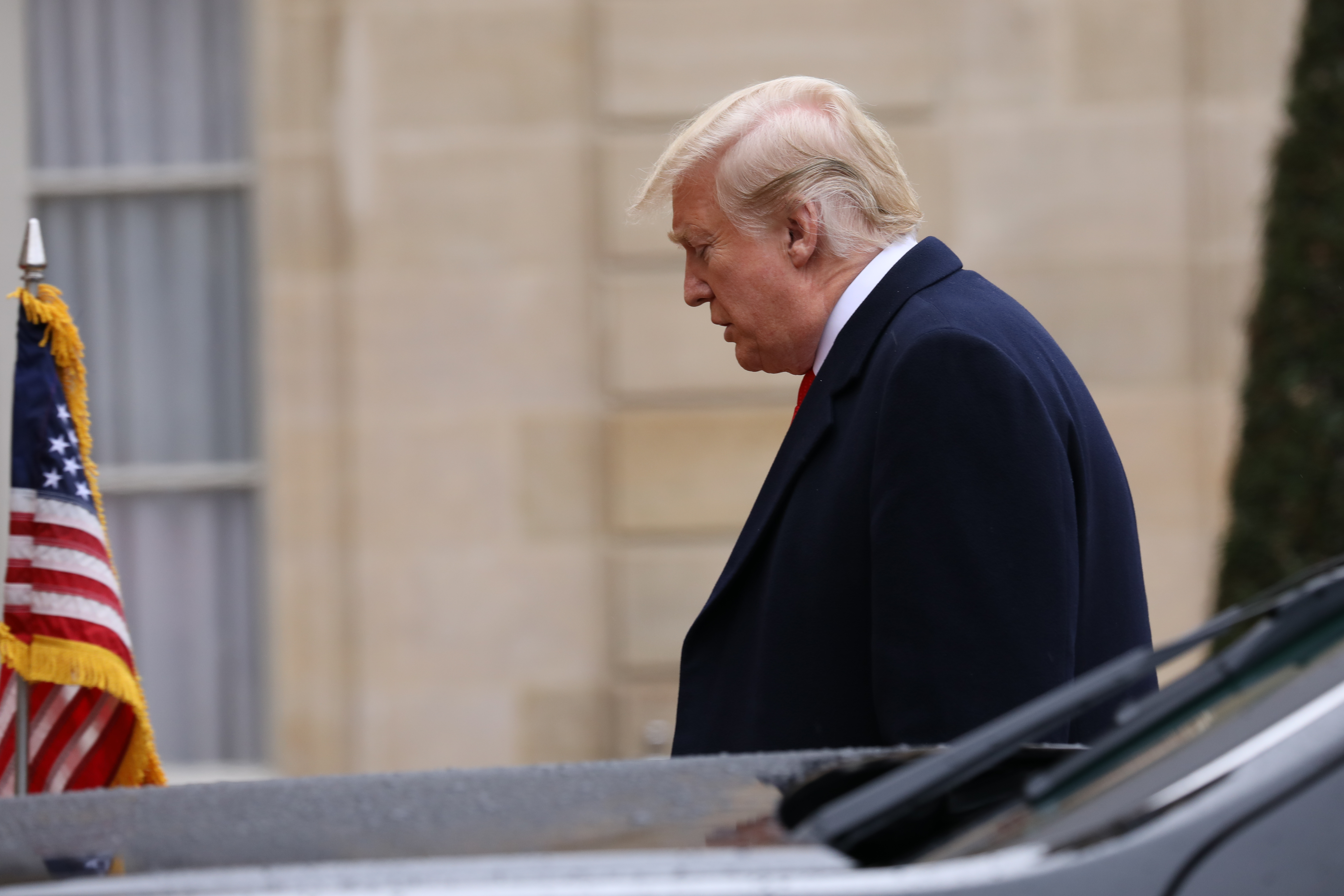 French President Emmanuel Macron Welcomes Head Of States For The Commemoration Of The 100th Anniversary Of The End Of WWI