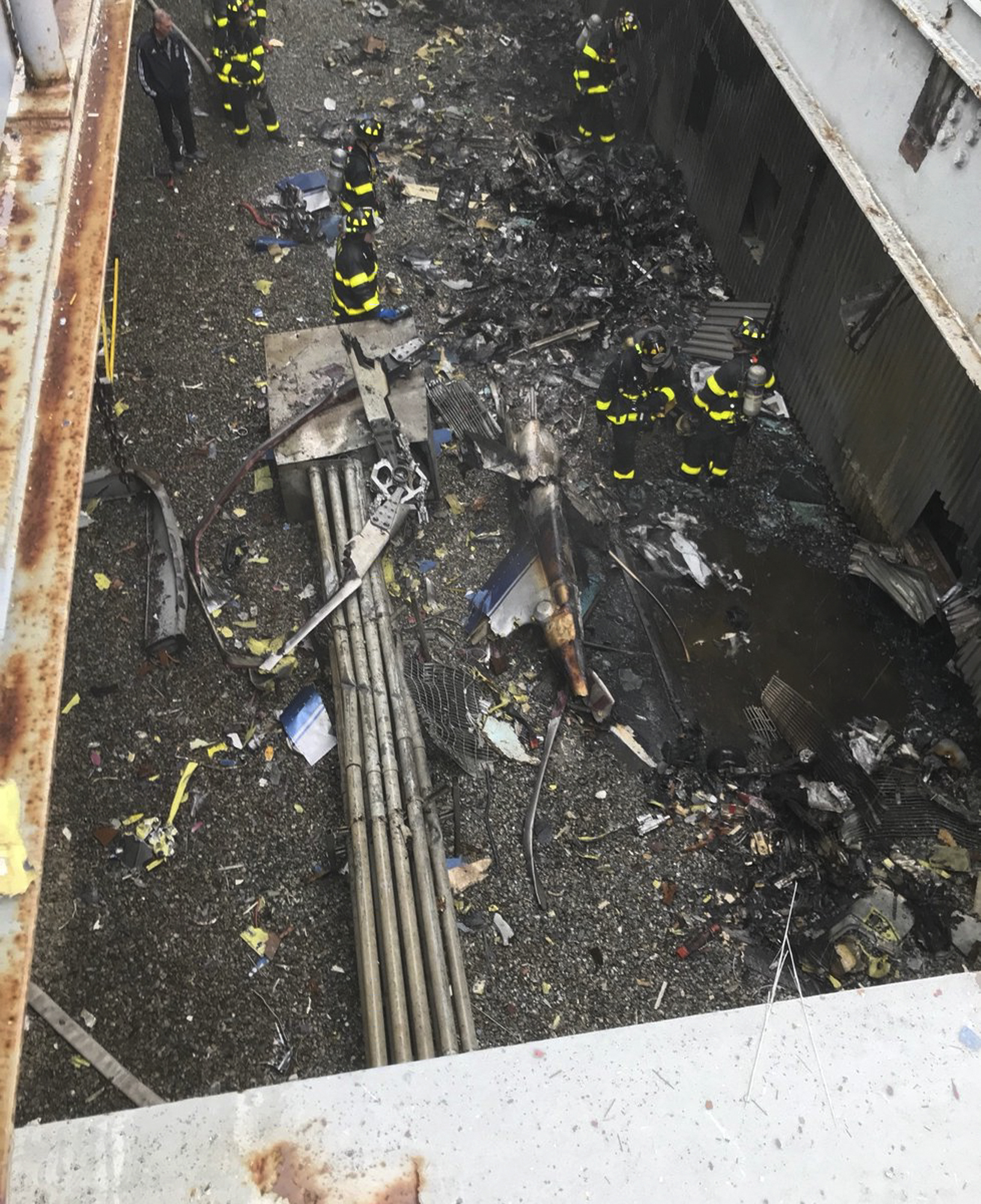 Helicopter Crash Manhattan