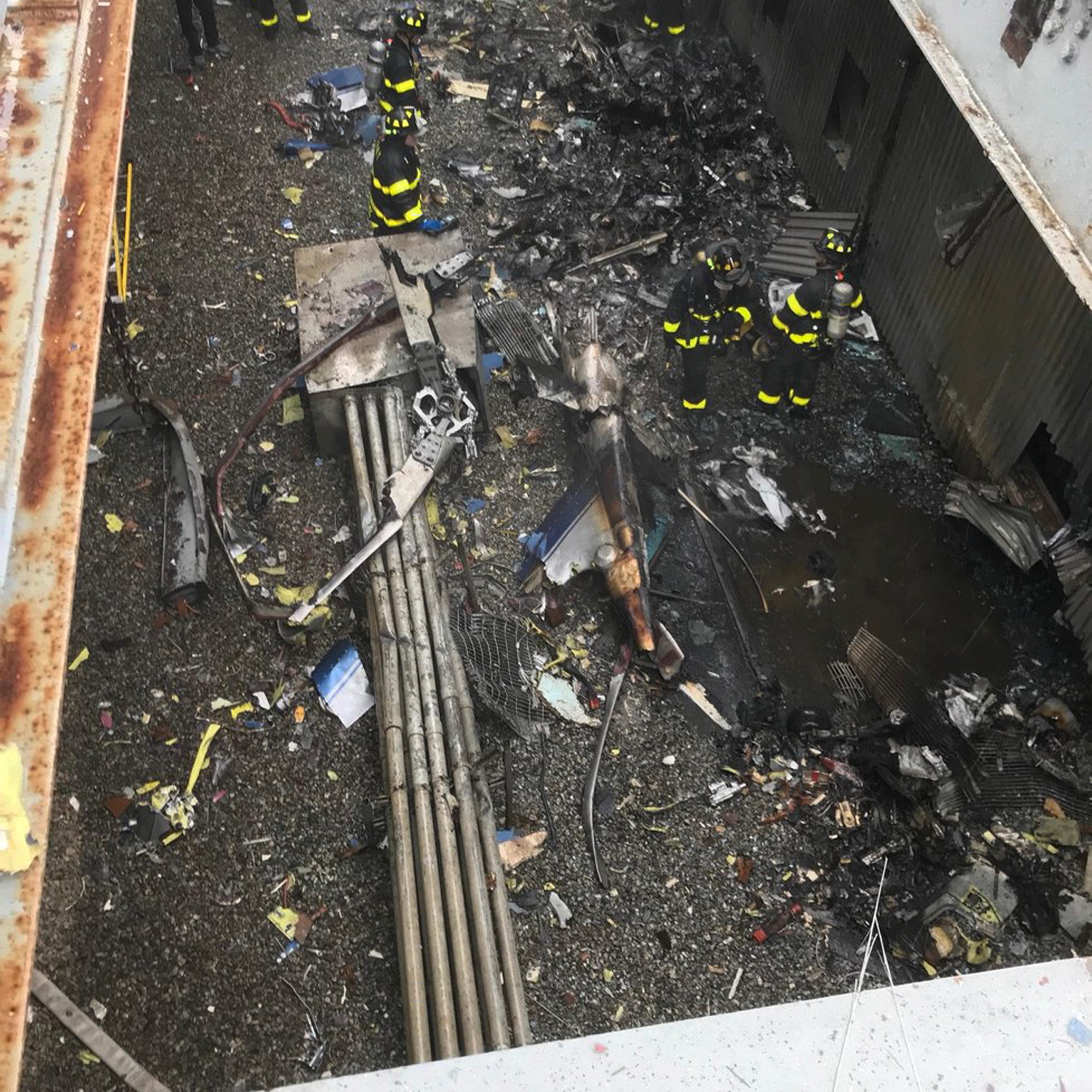 Helicopter Crash Manhattan