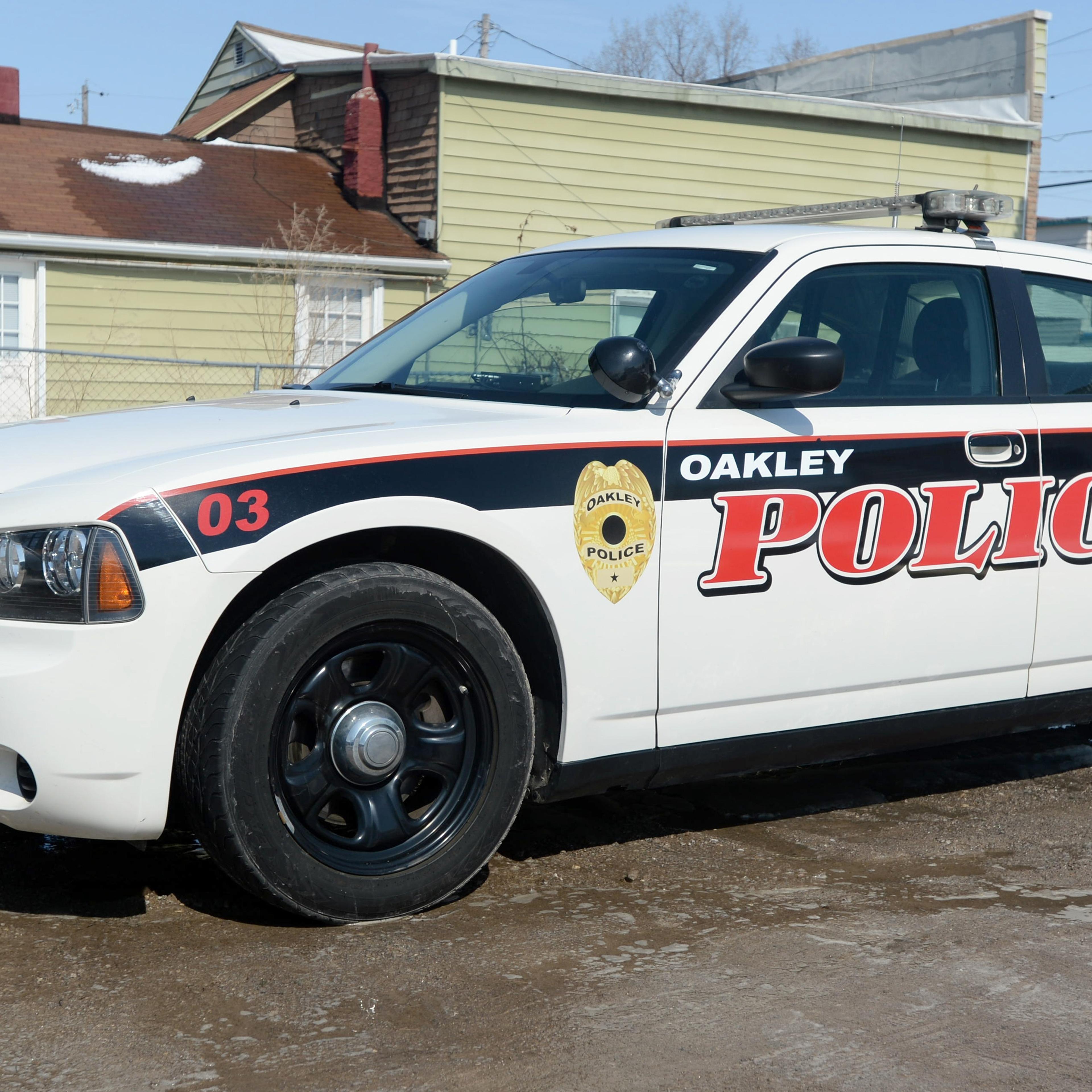 An Oakley police car on March 14, 2014 in Oakley, Mich.
