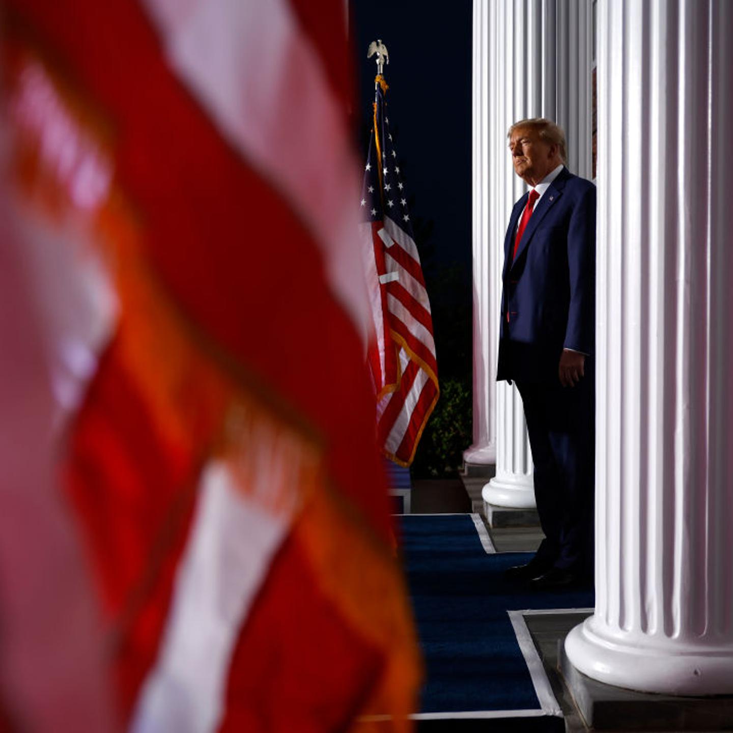 Former President Trump Speaks At His Bedminster Golf Club After Being Arraigned On Federal Charges