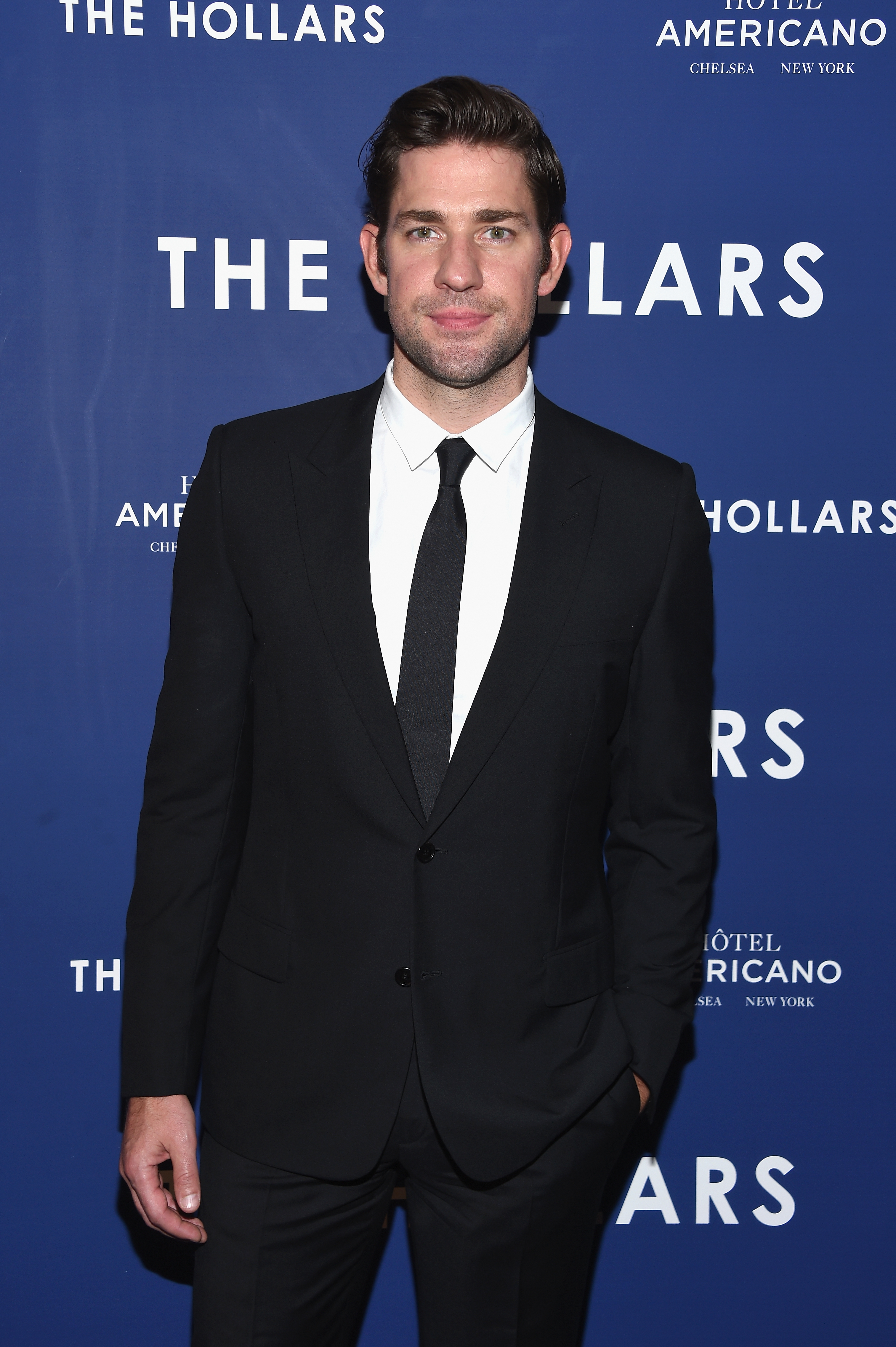 John Krasinski attends "The Hollars" New York City Screening on August 18, 2016.