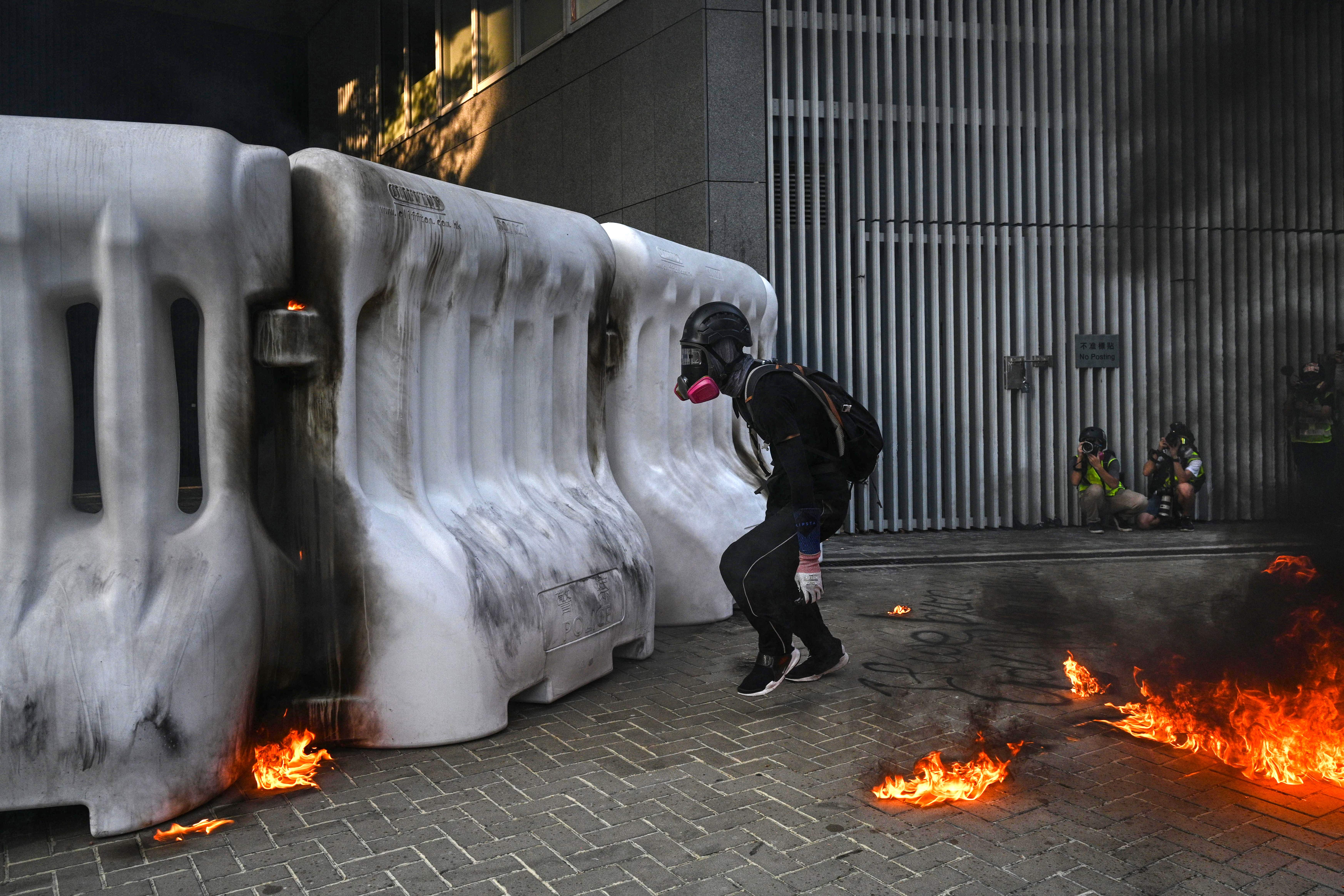 HONG KONG-CHINA-POLITICS-UNREST